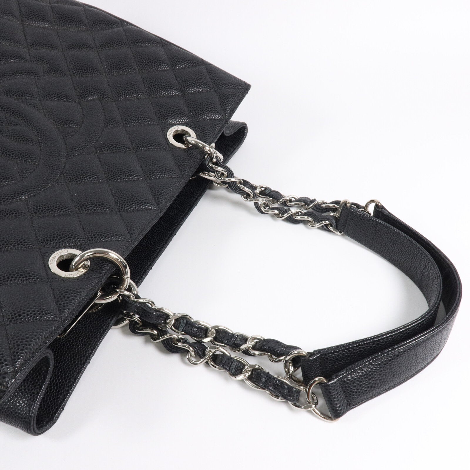 CHANEL 牛皮皮革GST Grand Shopping Tote肩背袋/手挽袋