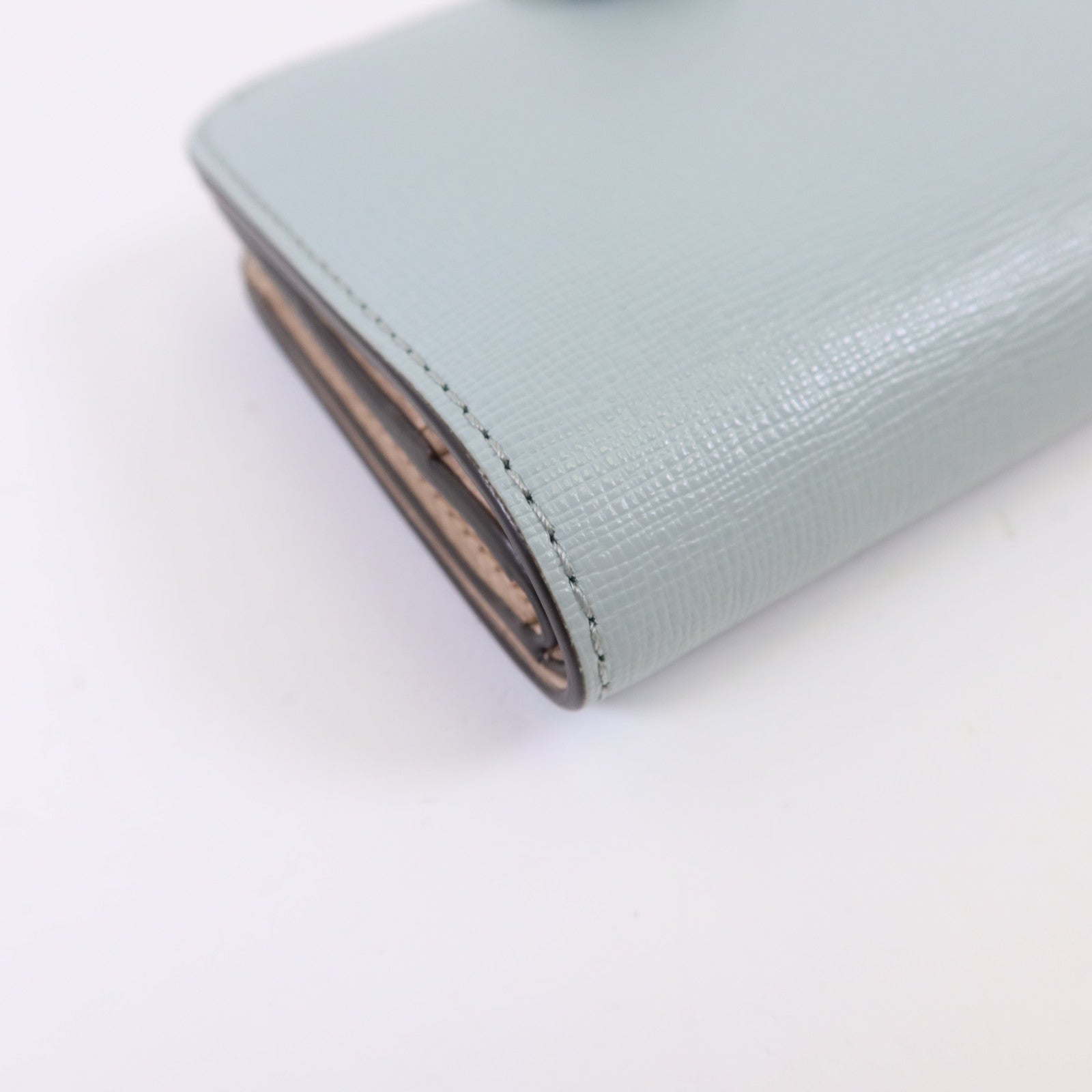 Furla 牛皮皮革Bifold Wallet金扣錢包