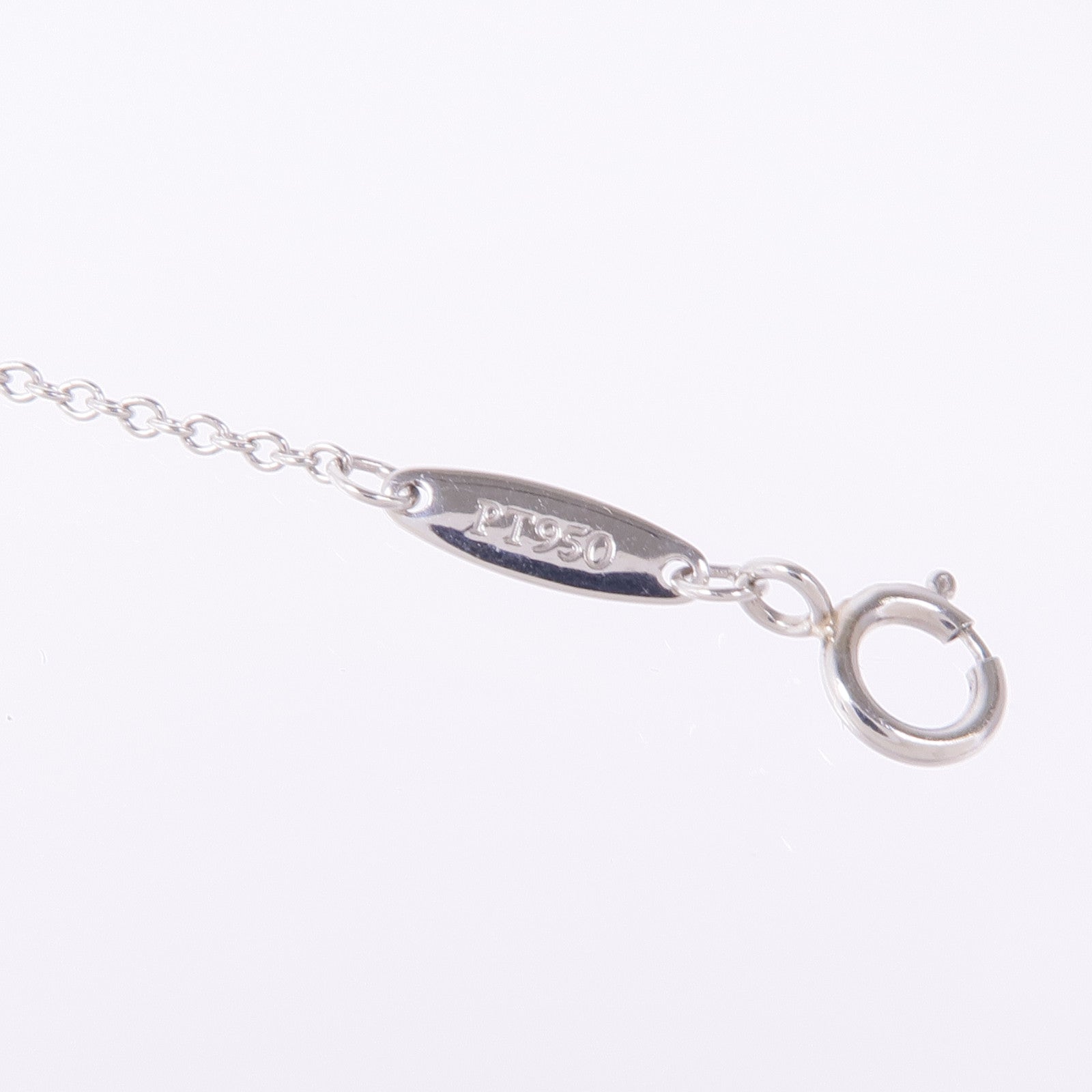 TIFFANY＆CO 【激減優惠】PT950鉑金By the Yard鑽石項鍊