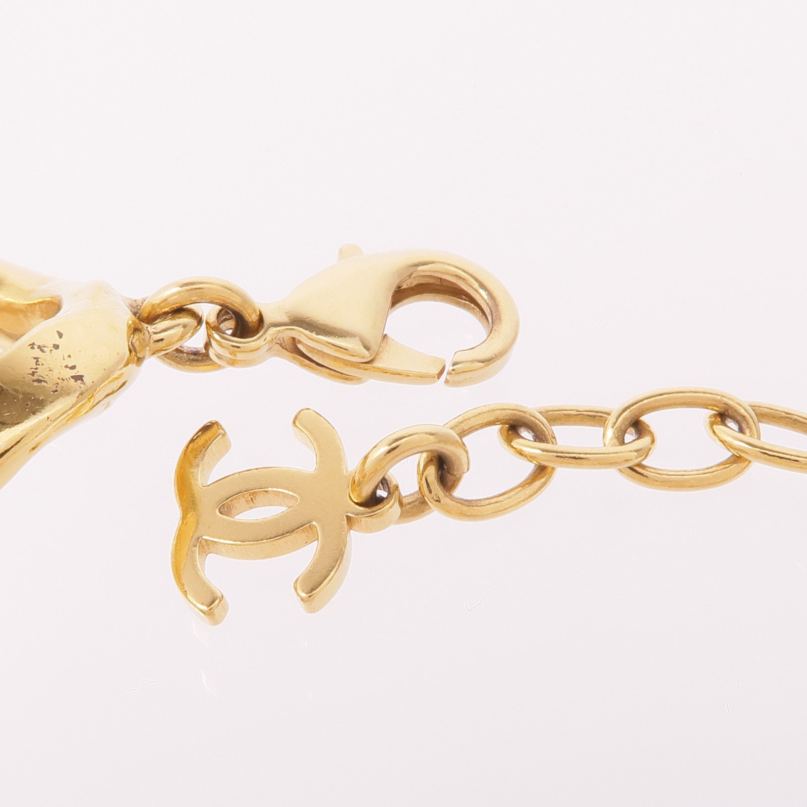 CHANEL PVC/金屬Bracelet手鏈