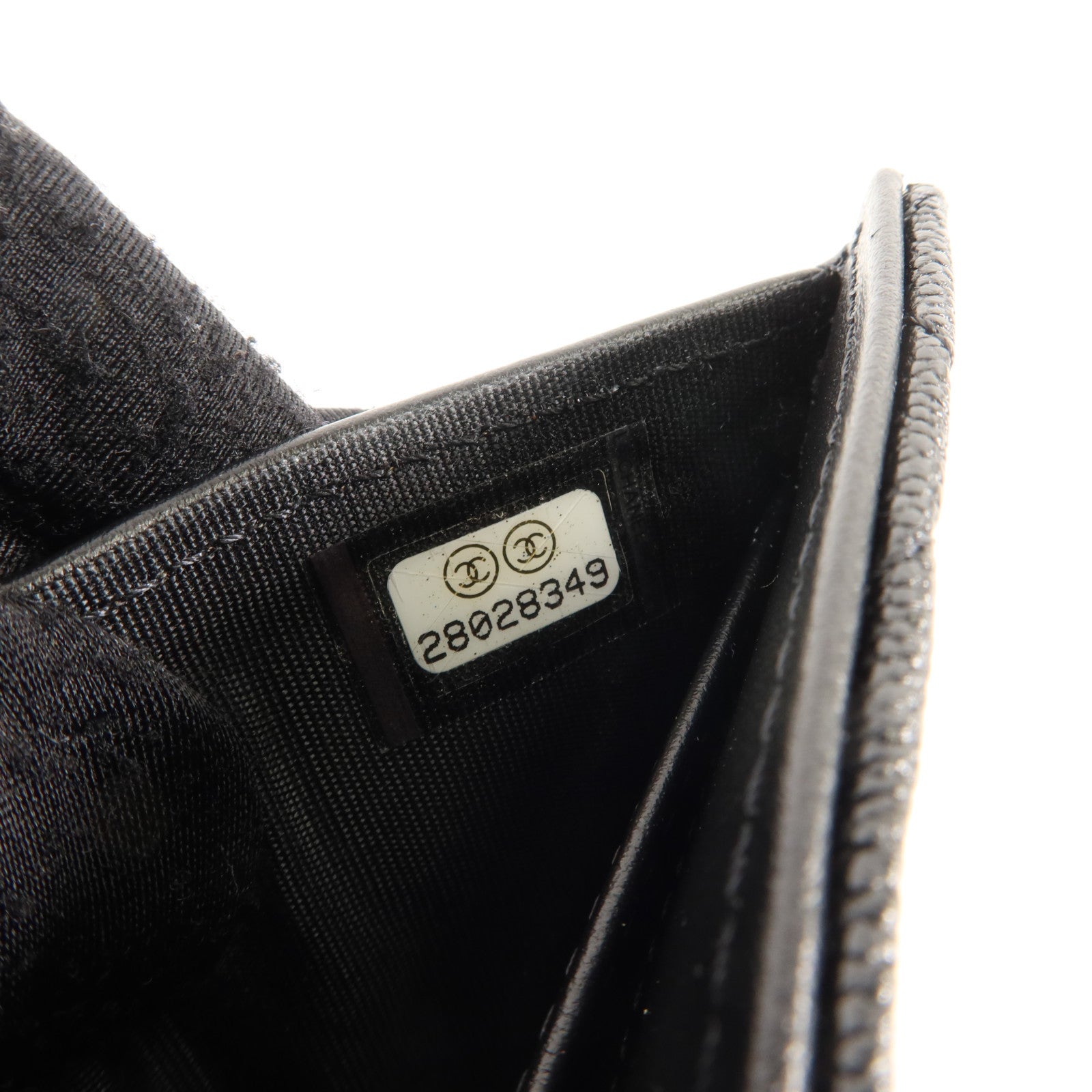 CHANEL 牛皮皮革Boy Chanel Small Flap Wallet金扣錢包