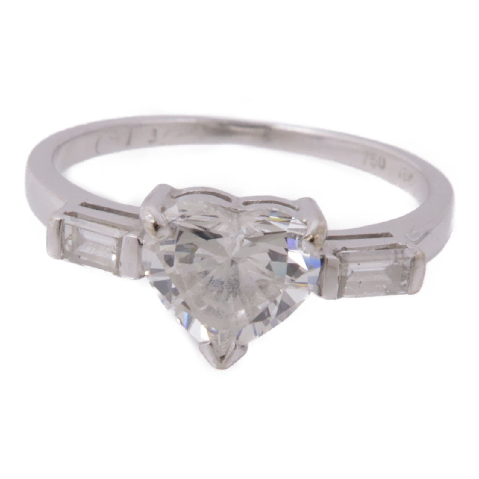 JEWELRY 18K白金Diamond Ring鑽石戒指US#7