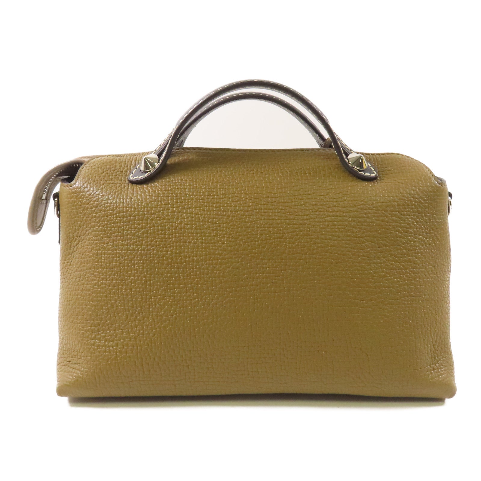 FENDI 牛皮皮革By The Way銀扣肩背袋