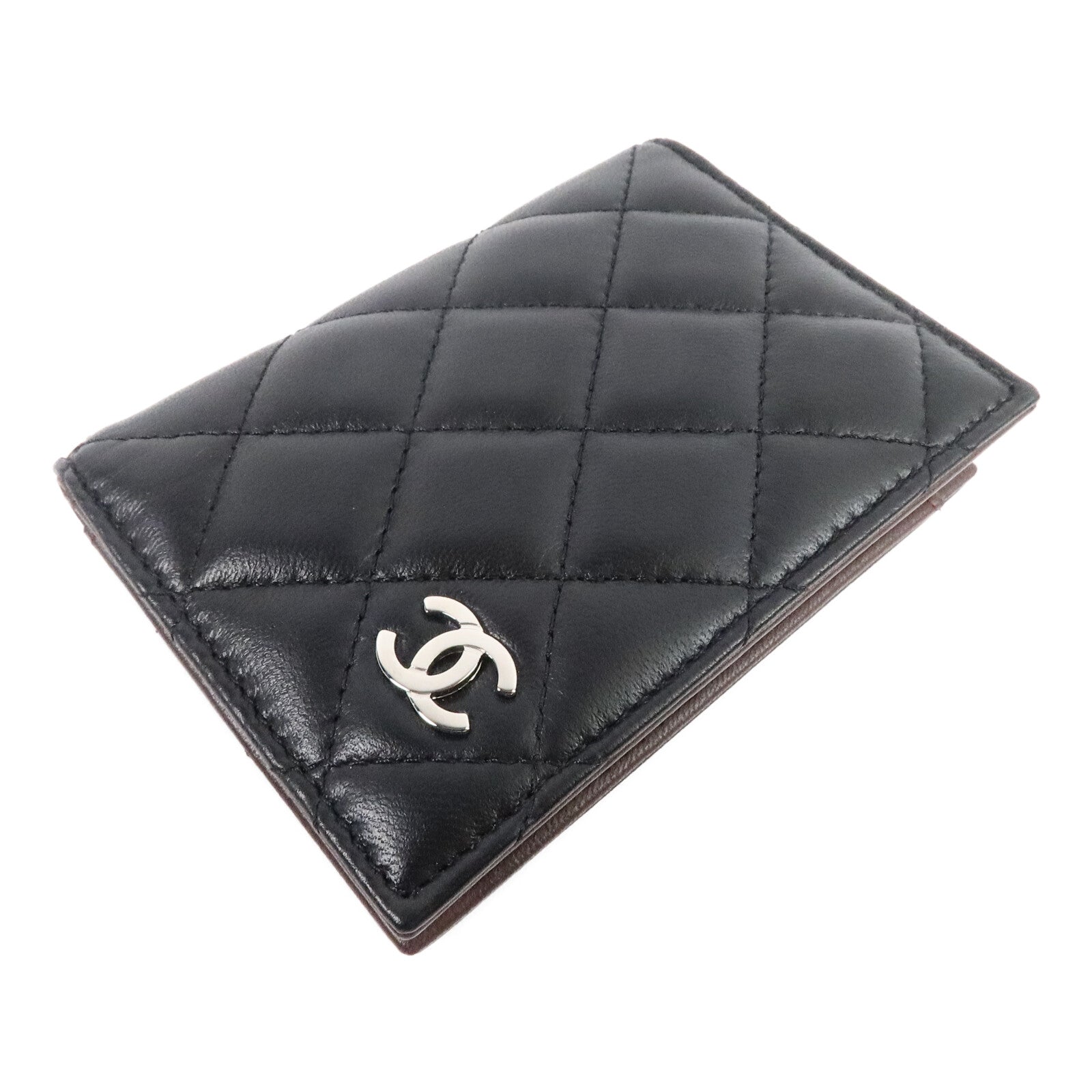 CHANEL 羊皮皮革Classic Quilted Card Holder卡片套