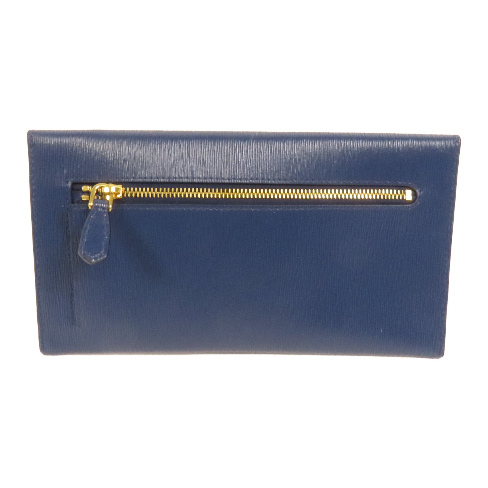 PRADA 牛皮皮革Envelope Clutch Bag金扣手拿包