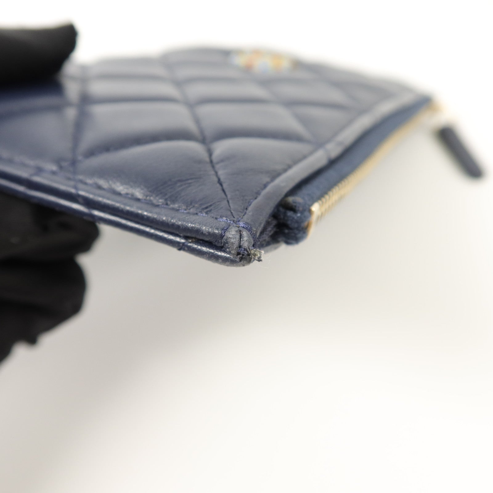 CHANEL 【激減優惠】羊皮皮革Classic Phone Pouch with Zipper長錢包