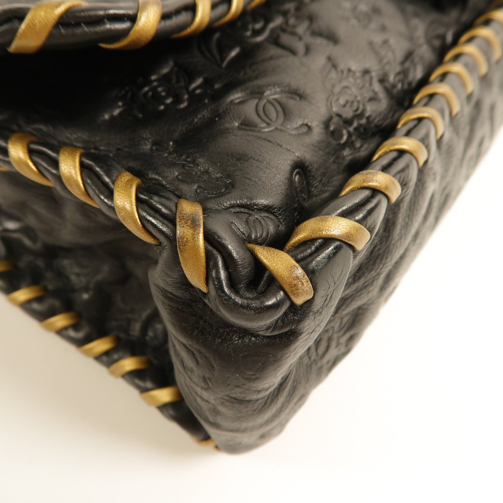 CHANEL 牛皮皮革Chain Shoulder肩背袋