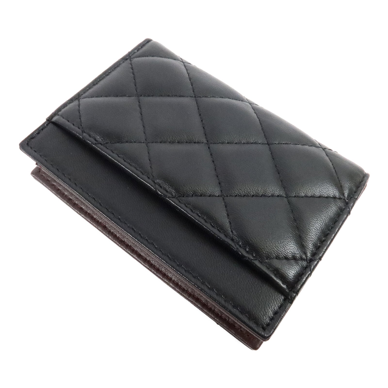 CHANEL 羊皮皮革Classic Quilted Card Holder卡片套