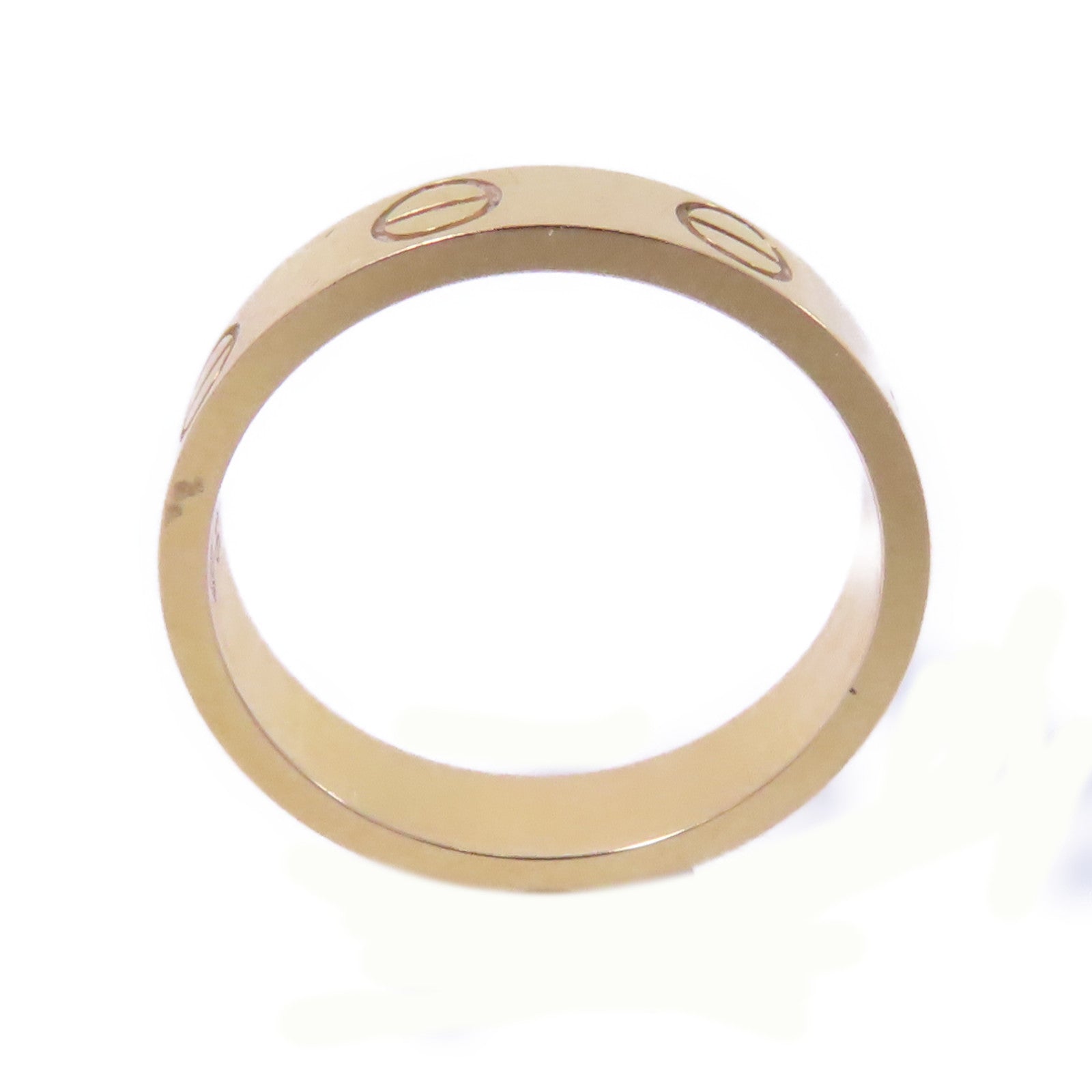CARTIER 18K黃金Love Ring戒指Cartier#46/US#3.75