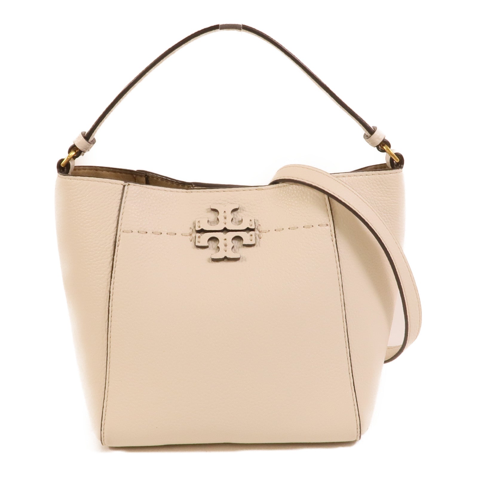 Tory Burch 牛皮皮革Bucket Bag手挽肩背兩用袋