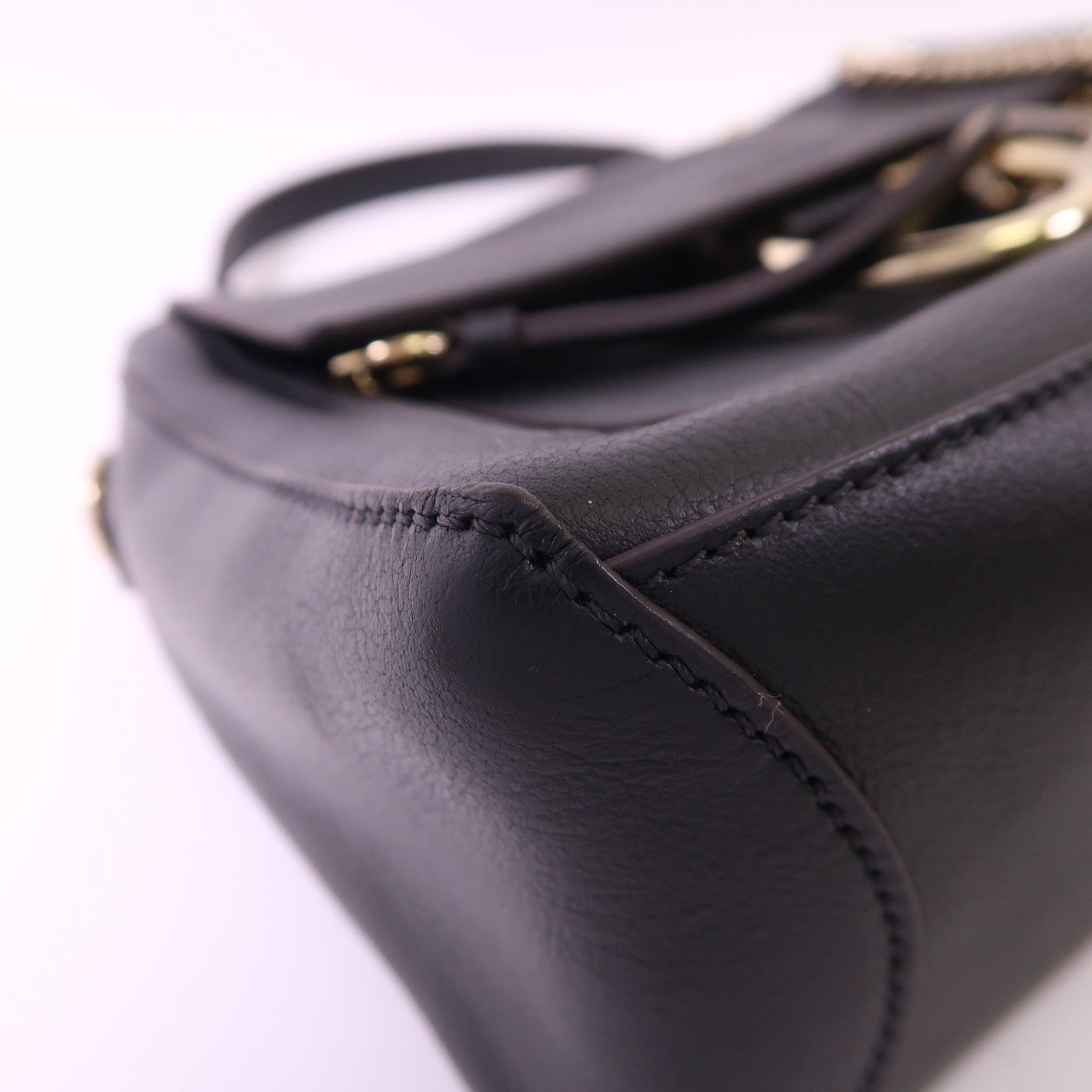 Chloe 牛皮皮革Faye Day金扣手挽肩背兩用袋