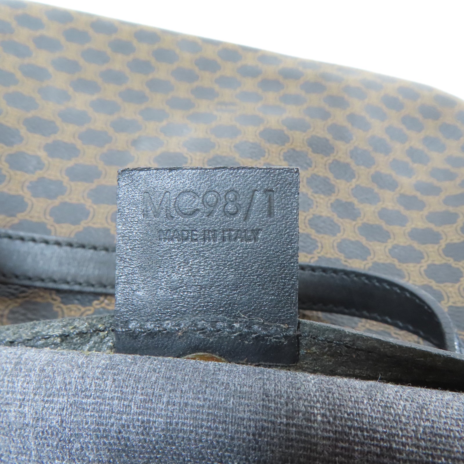 CELINE 塗層帆布Tote Bag手挽袋啡色/黑色