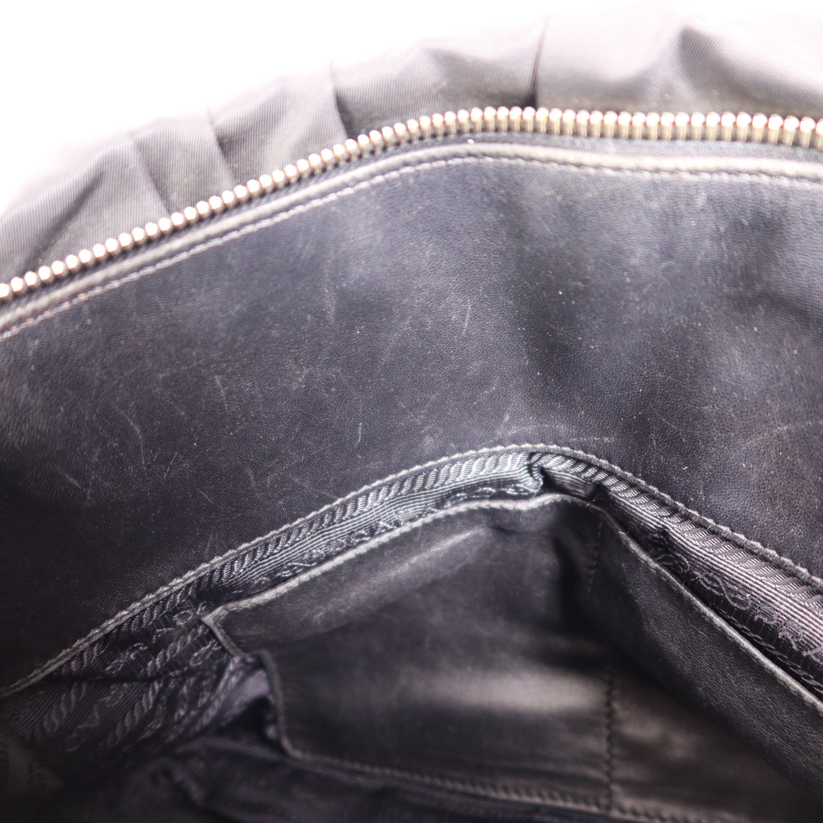 PRADA 尼龍Tessuto Gaufre金扣手挽肩背兩用袋