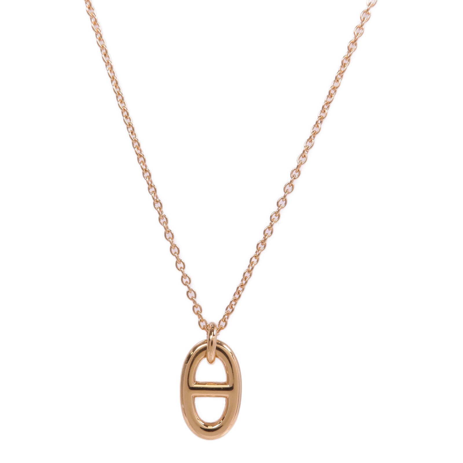HERMES 18K玫瑰金Farandole Pendant項鍊