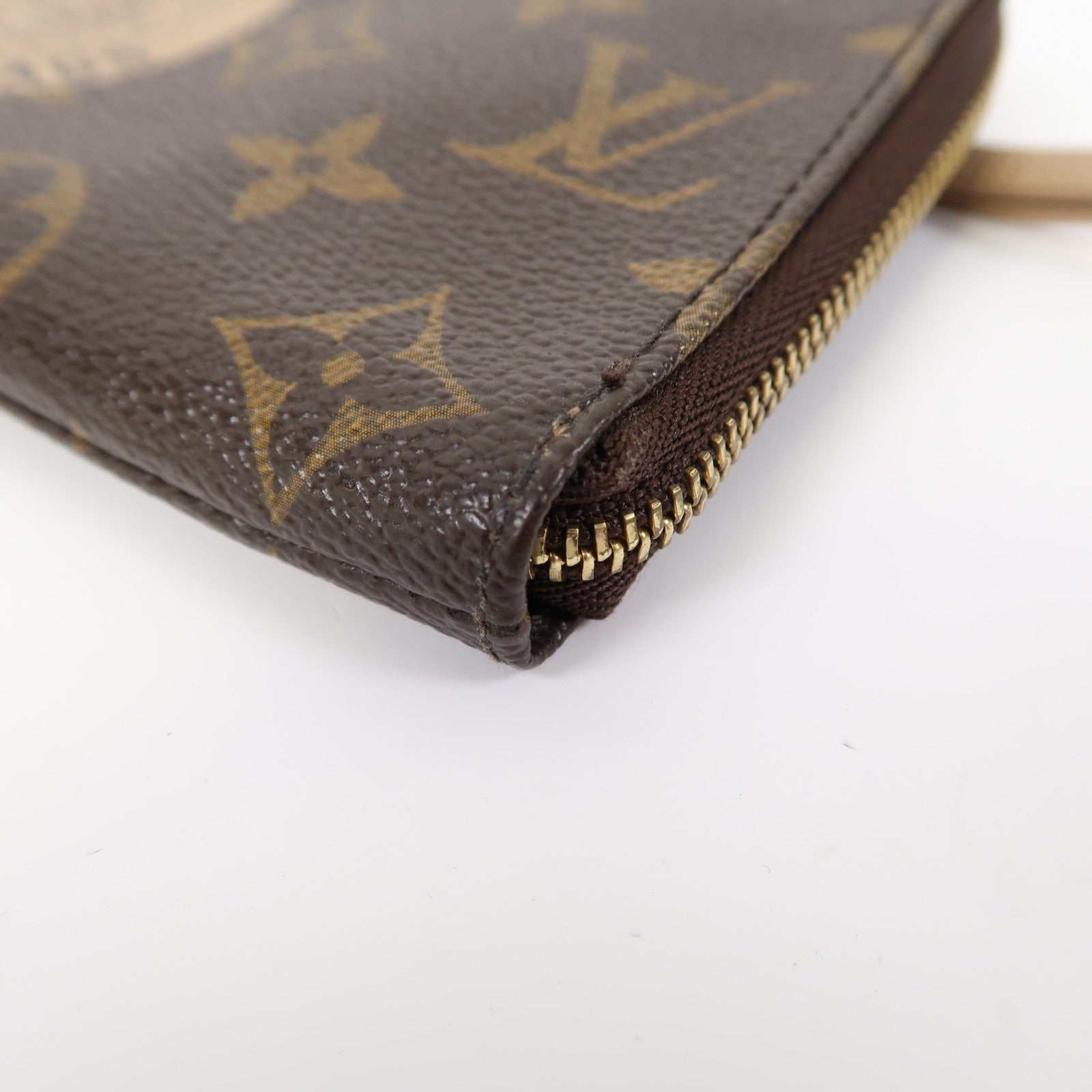 LOUIS VUITTON Monogram Complice Trunks金扣零錢包啡色