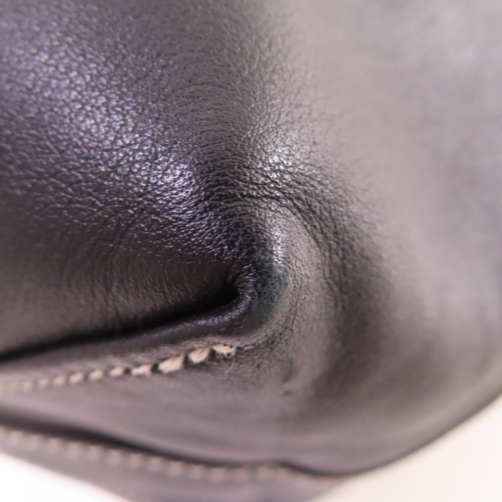 HERMES Swift皮革Double Sens Shoulder Bag肩背袋89 Noir黑色/55 Rouge H愛馬仕紅色