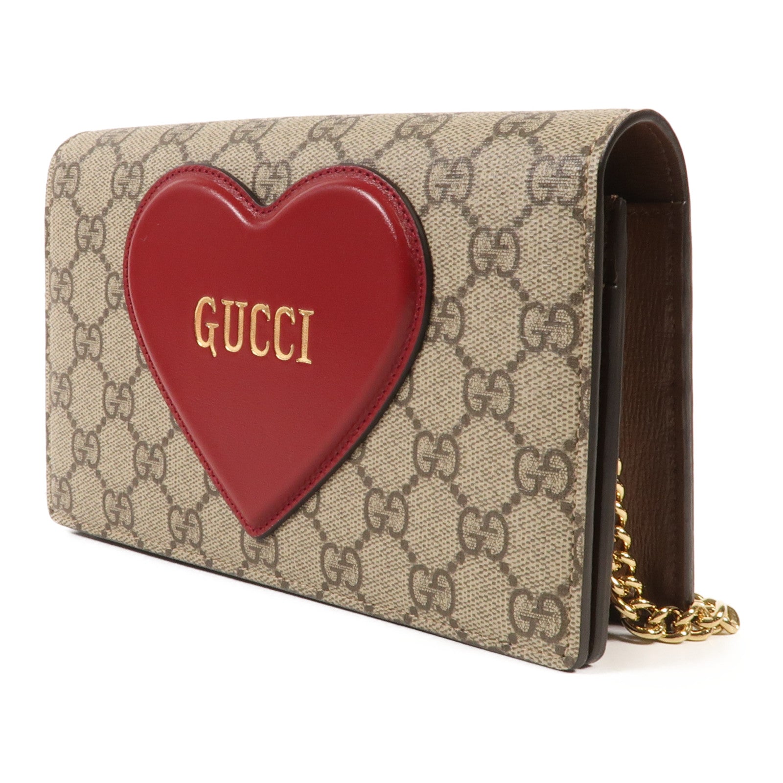 GUCCI 【激減優惠】牛皮皮革Shoulder Bag金扣肩背袋