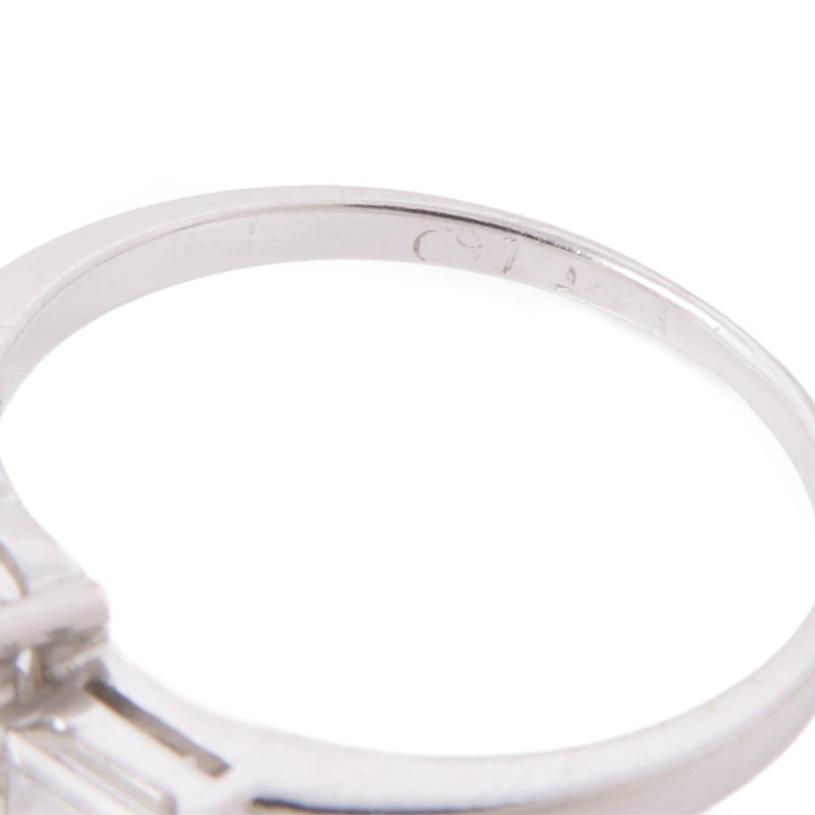 JEWELRY 18K白金Diamond Ring鑽石戒指US#7