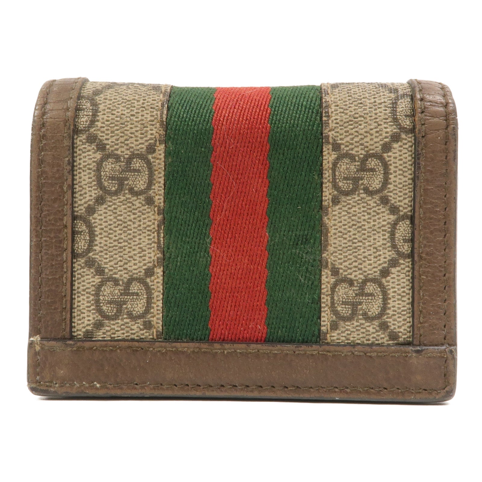 GUCCI 塗層帆布Ophidia GG Wallet錢包