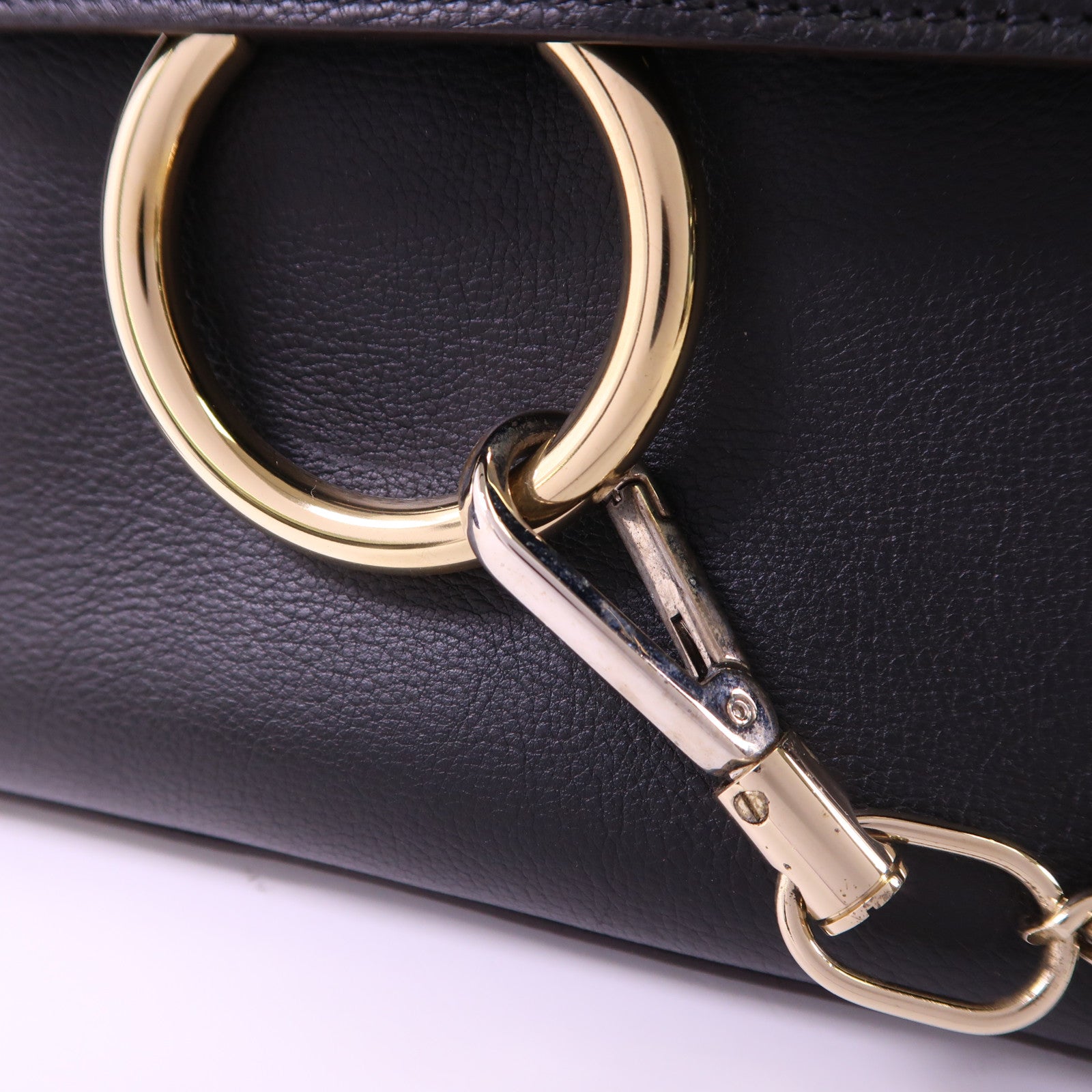 Chloe 牛皮皮革Faye Day金扣手挽肩背兩用袋