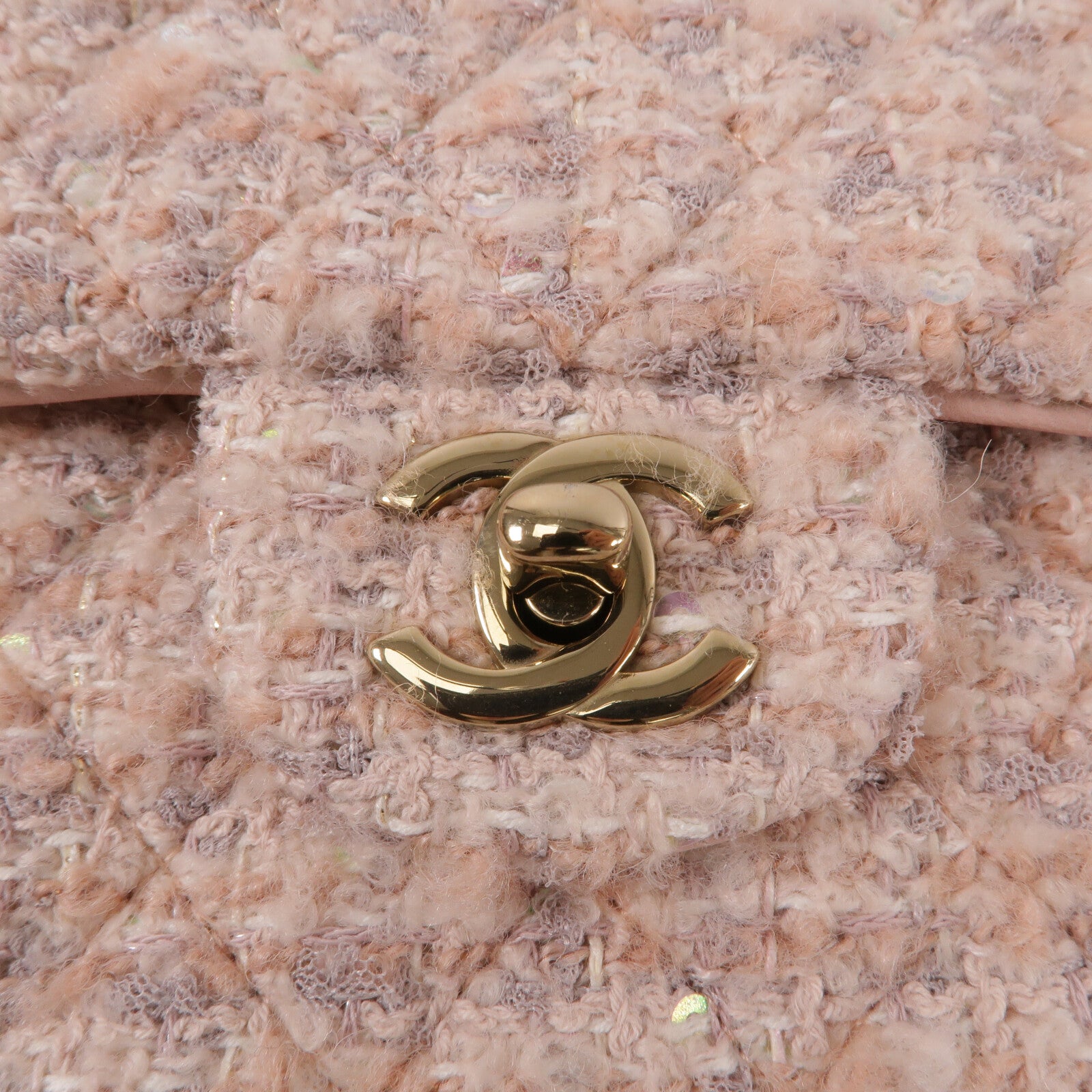 CHANEL Tweed Classic 25鏈帶肩背袋