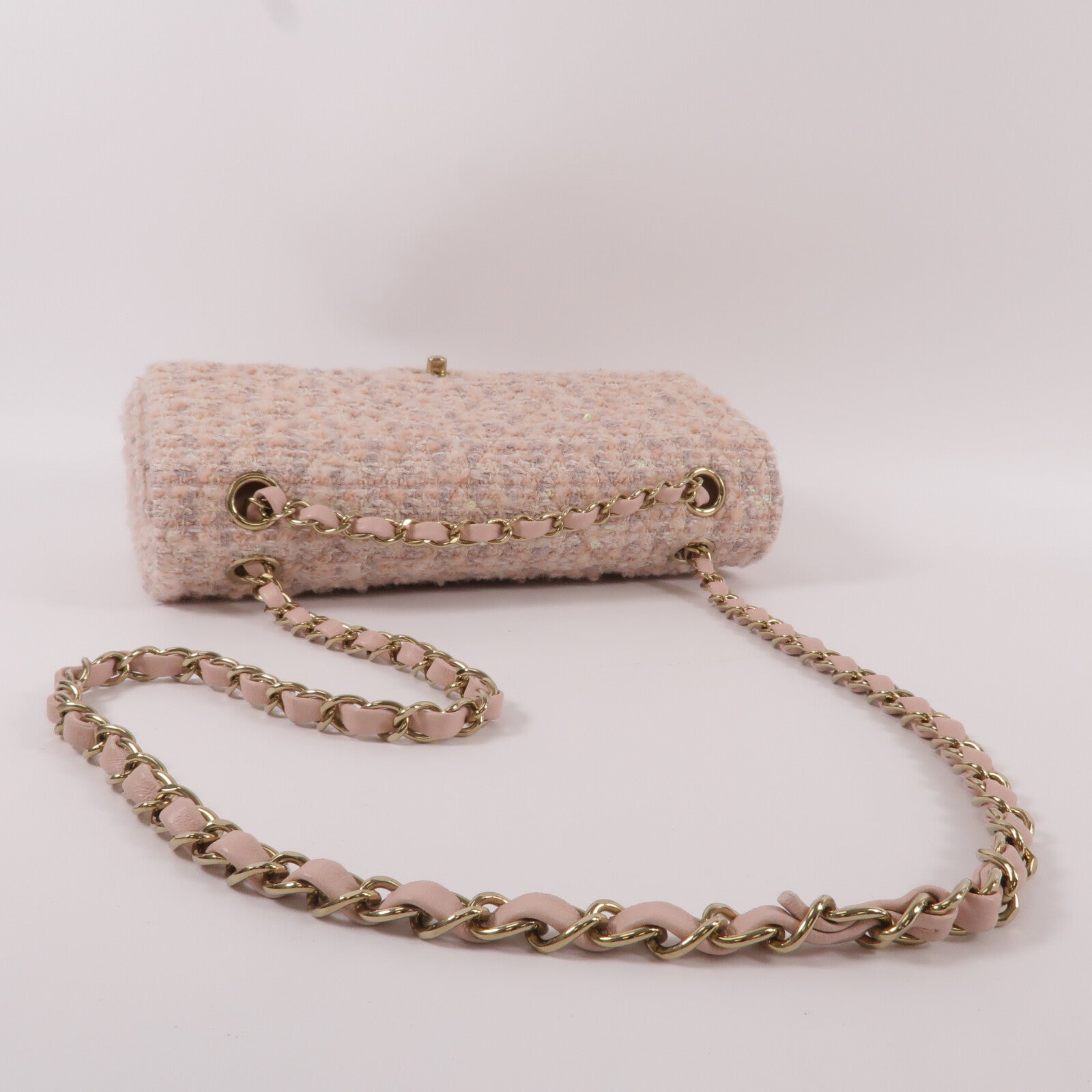 CHANEL Tweed Classic 25鏈帶肩背袋