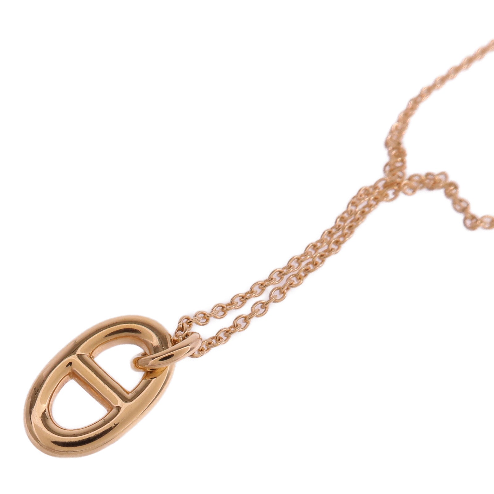 HERMES 18K玫瑰金Farandole Pendant項鍊