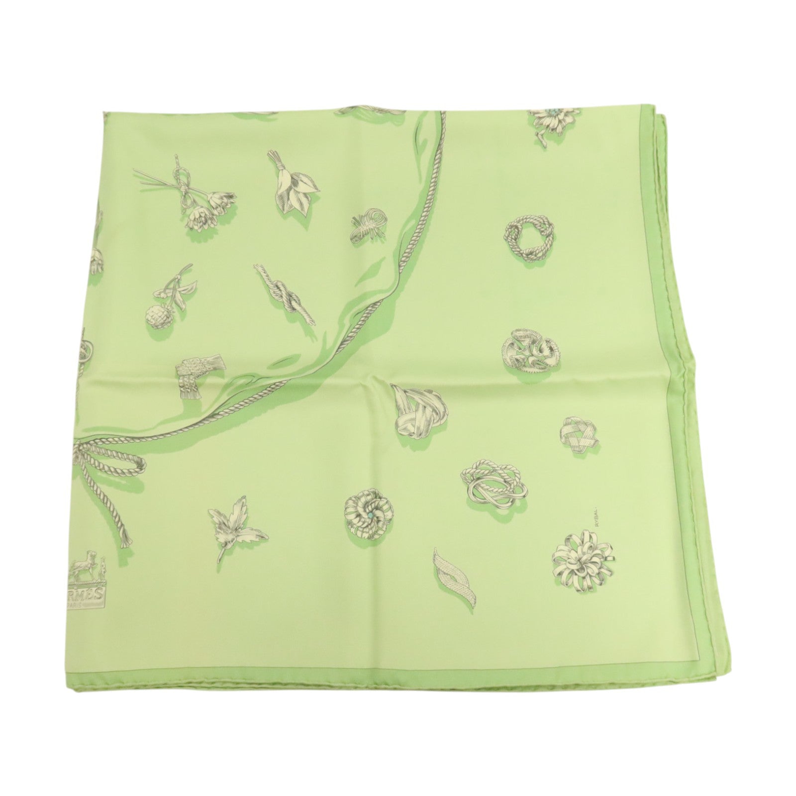 HERMES 絲質Scarf 90x90cm絲巾