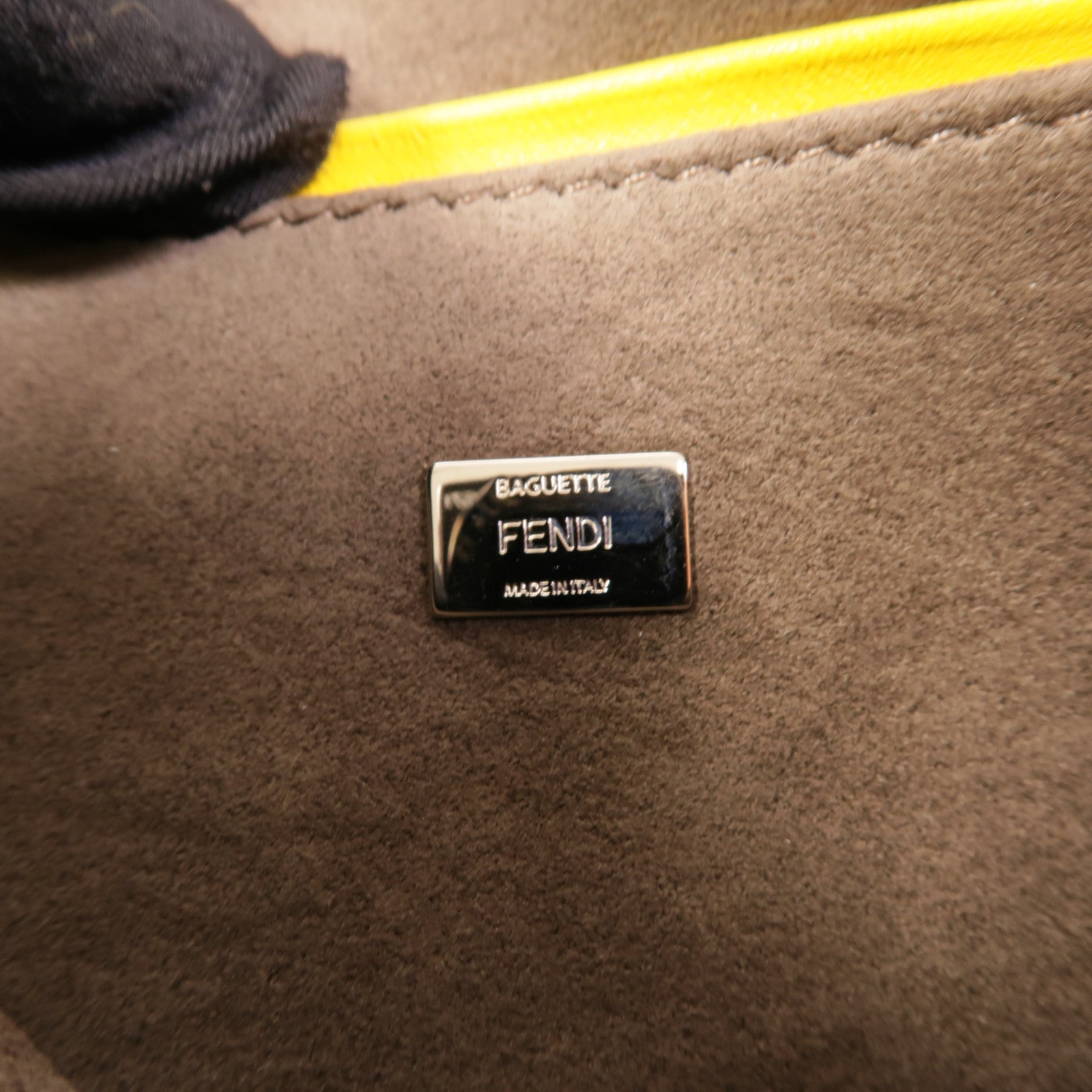 FENDI 羊皮皮革Monster Mirco Baguette手挽肩背兩用袋