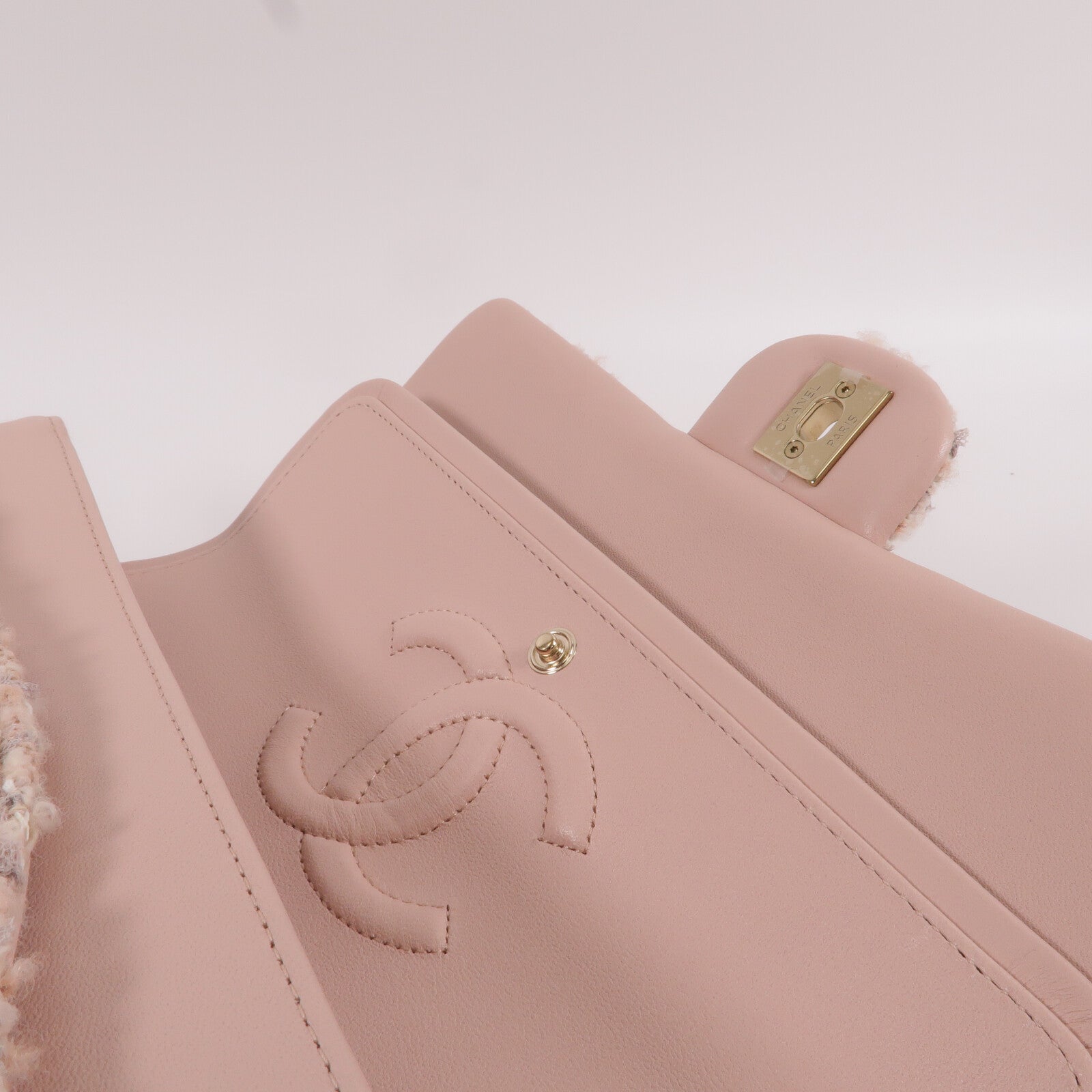 CHANEL Tweed Classic 25鏈帶肩背袋