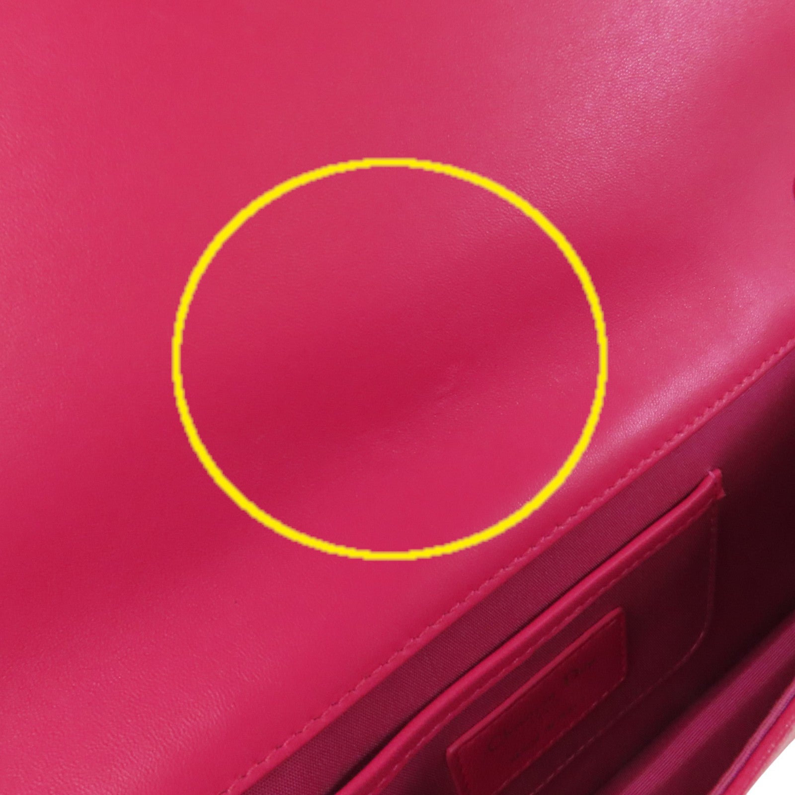 Dior 羊皮皮革Chain Shoulder Bag金扣鏈帶肩背袋