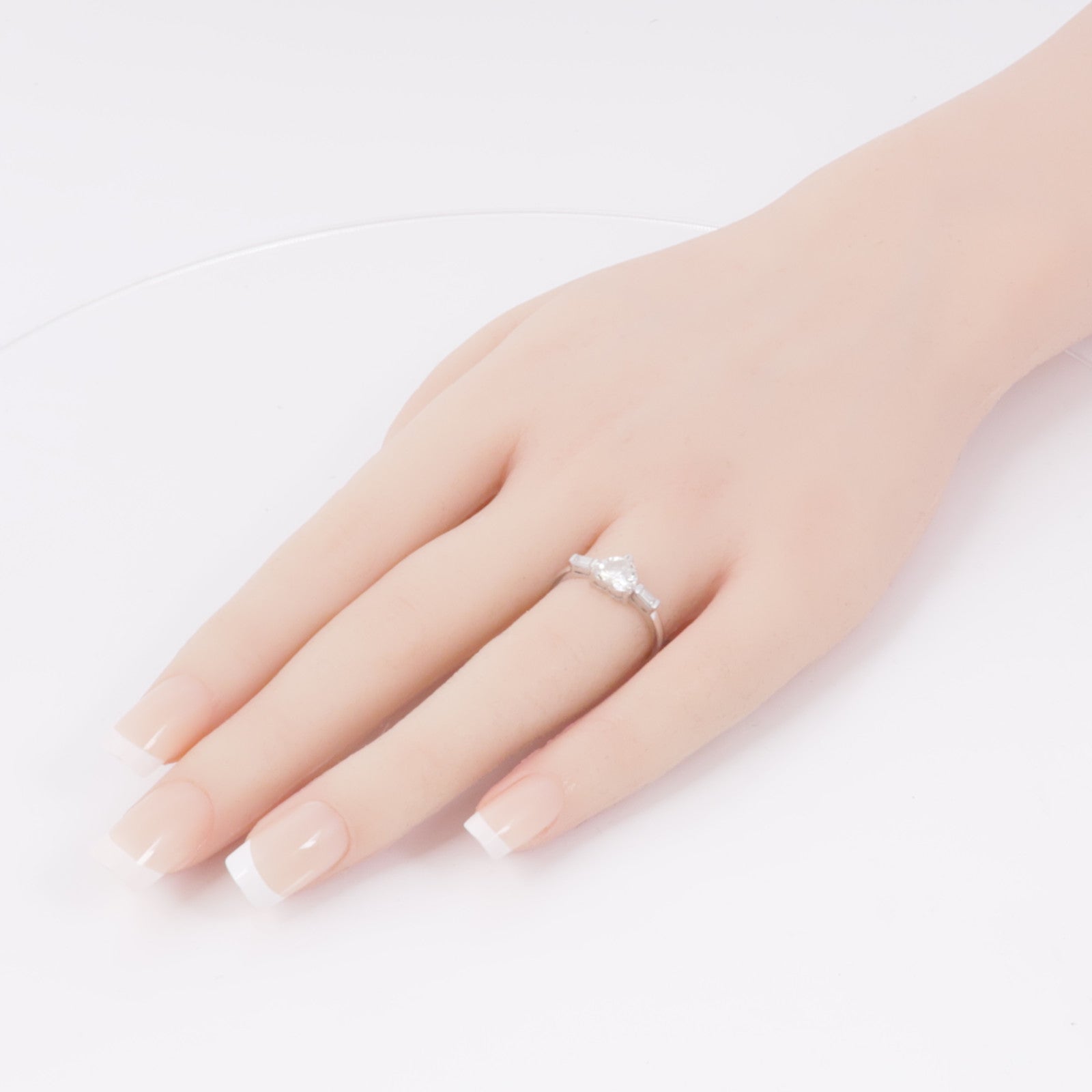 JEWELRY 18K白金Diamond Ring鑽石戒指US#7