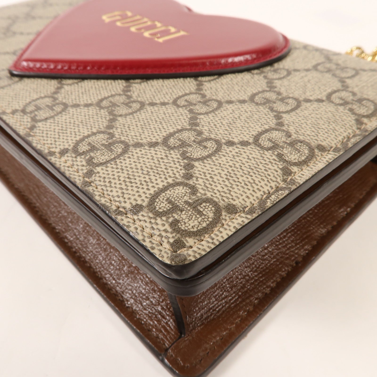 GUCCI 牛皮皮革Shoulder Bag金扣肩背袋