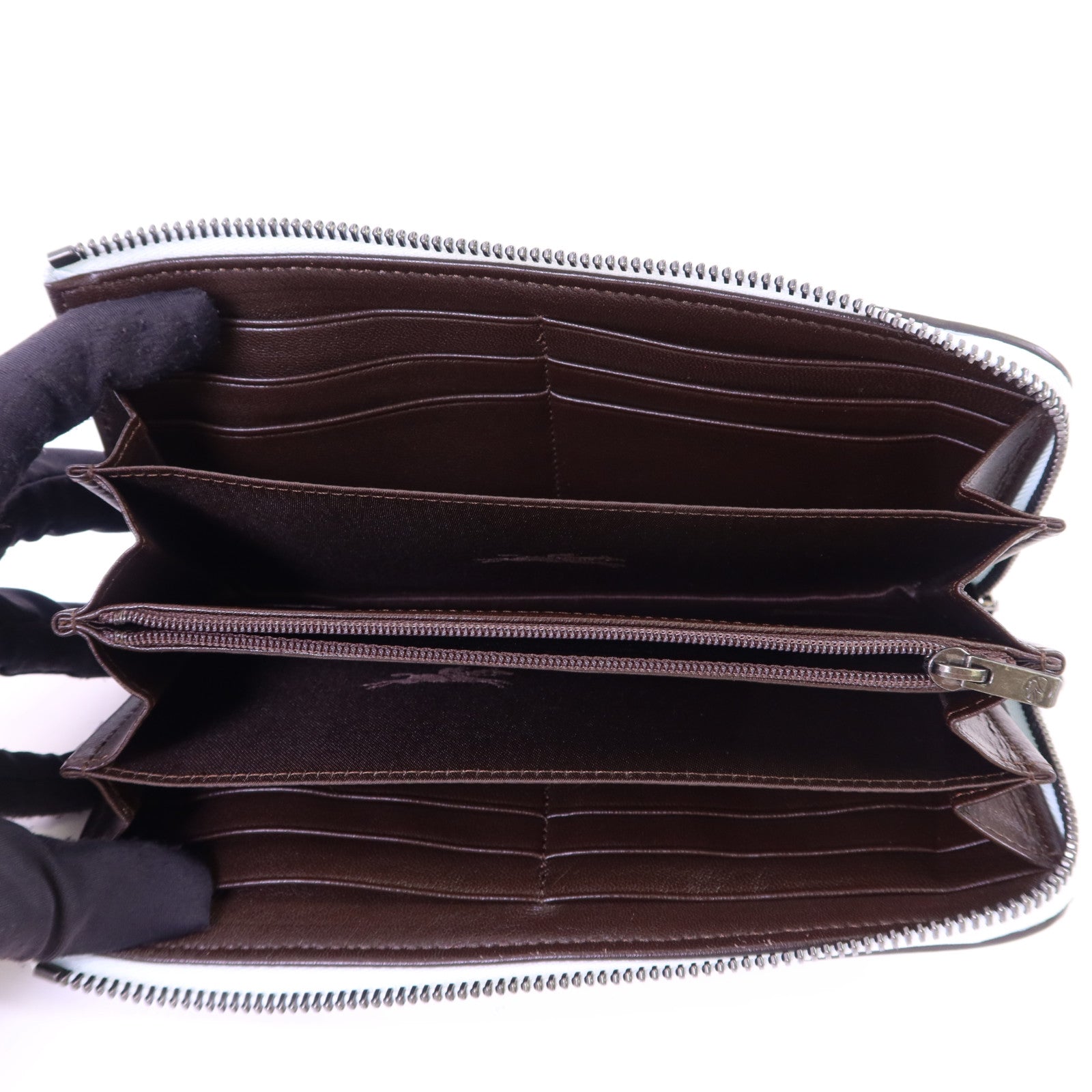Longchamp 牛皮皮革Long Wallet長錢包