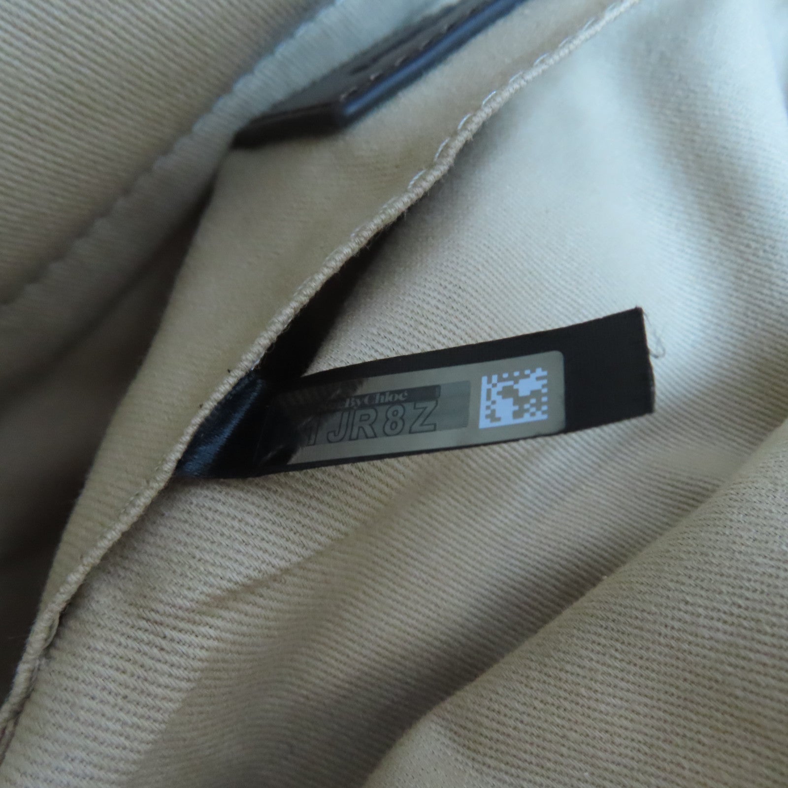 SEE BY CHLOE 帆布Tote Bag手挽袋白色/棕色