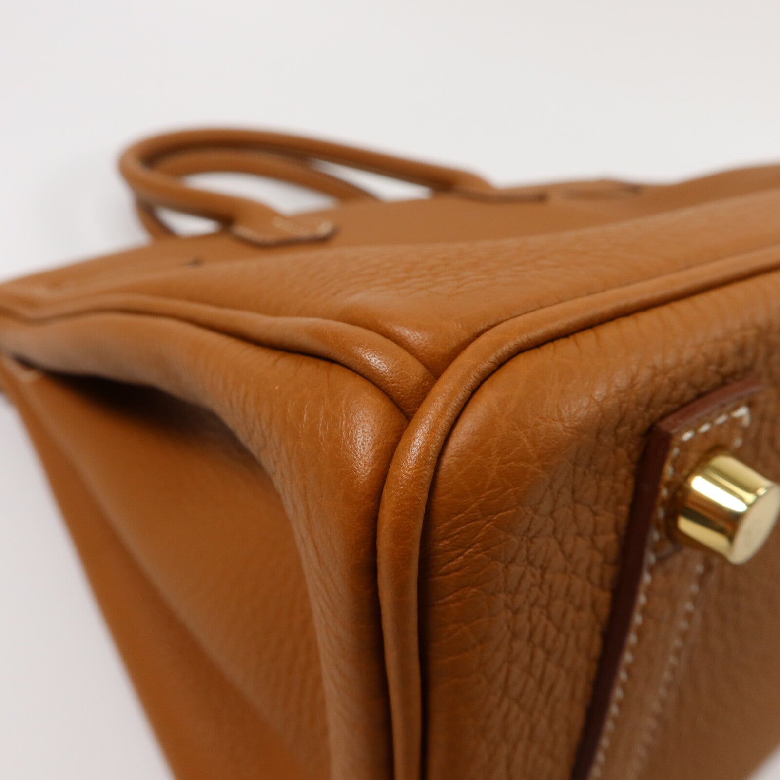HERMES Togo皮革Birkin 30手挽袋Gold