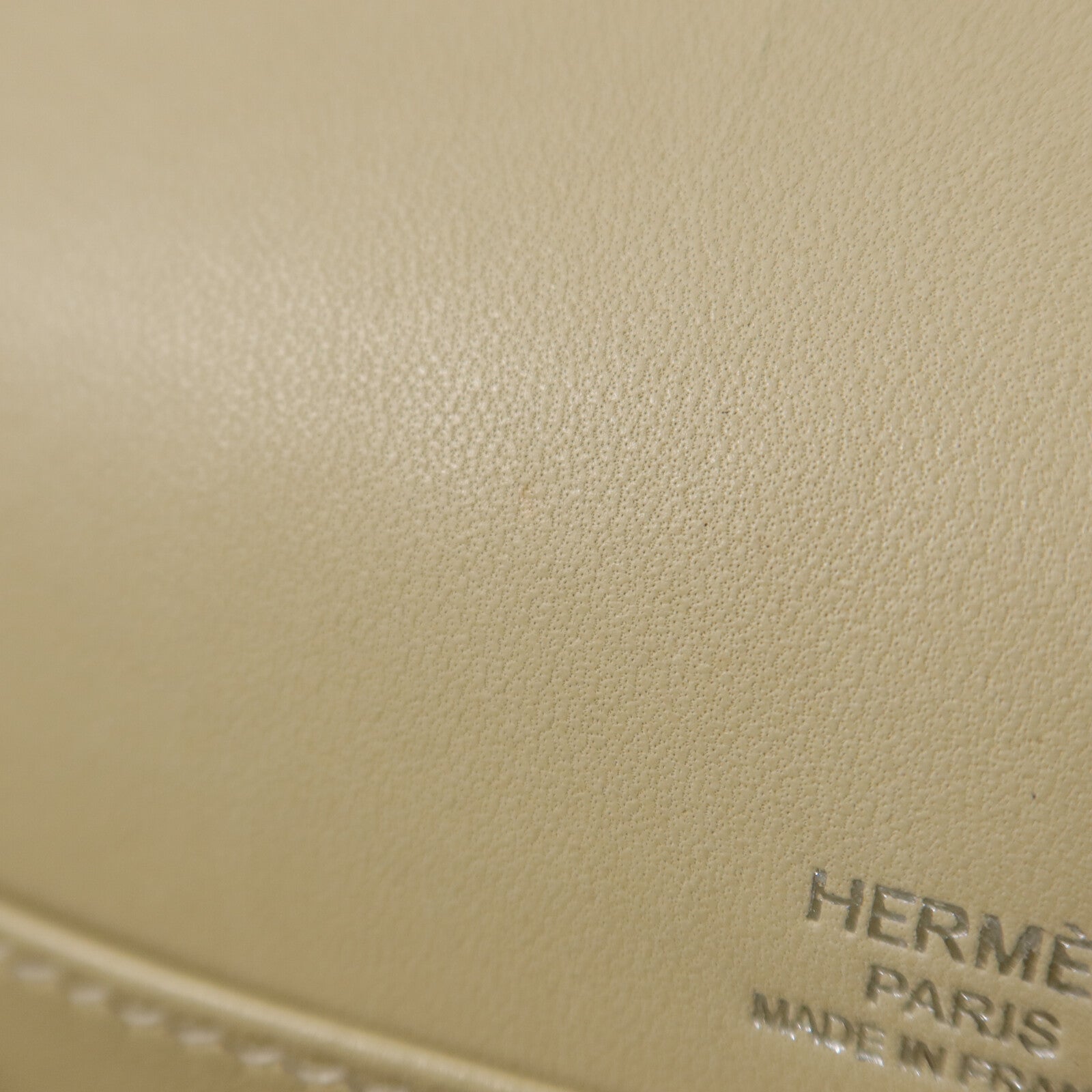 HERMES Alligator/Lizard皮革Roulis Mini肩背袋Ombre Vanille