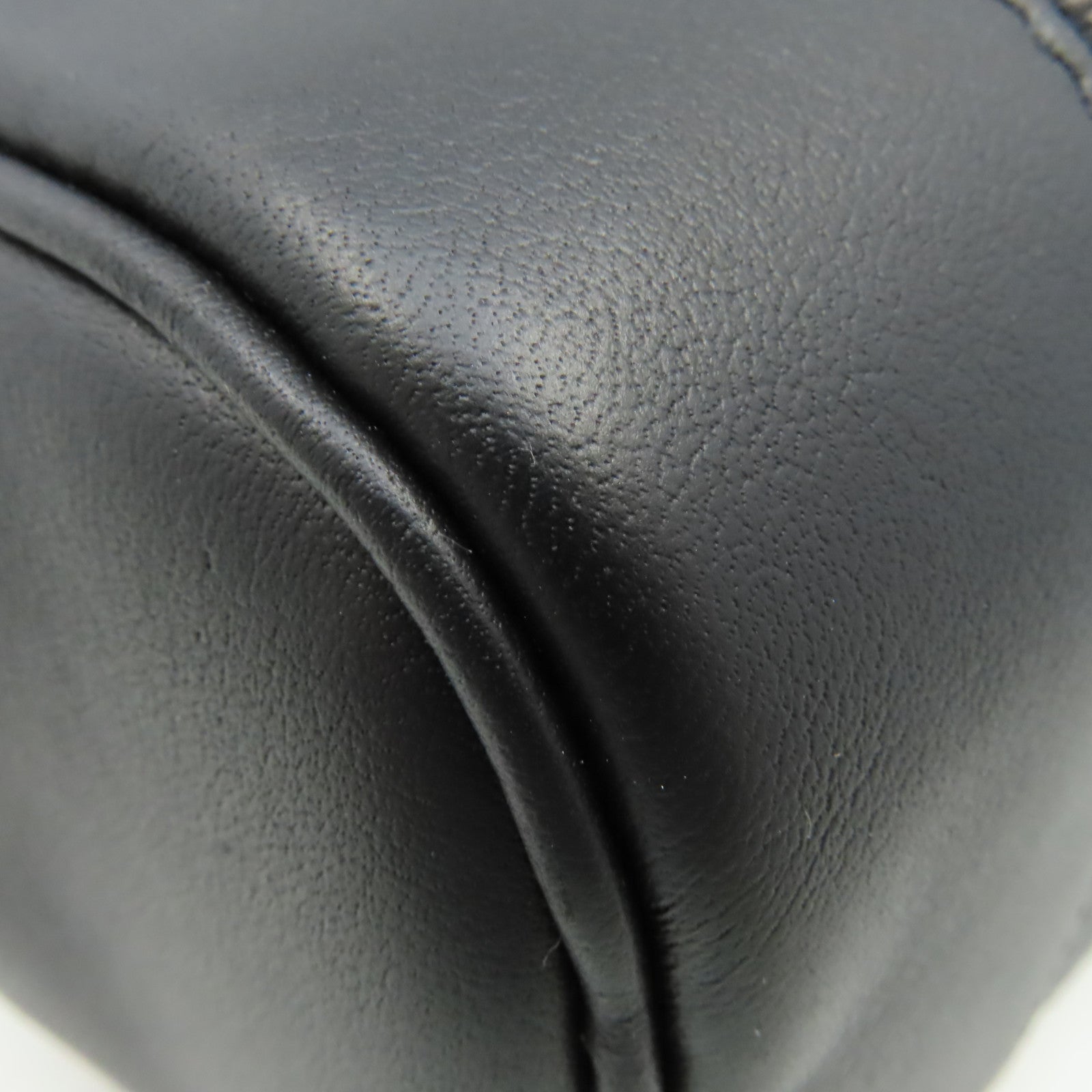 LOEWE 【清倉大減價】帆布/牛皮皮革Amazona 15 2Way Shoulder Bag手挽肩背兩用袋黑色