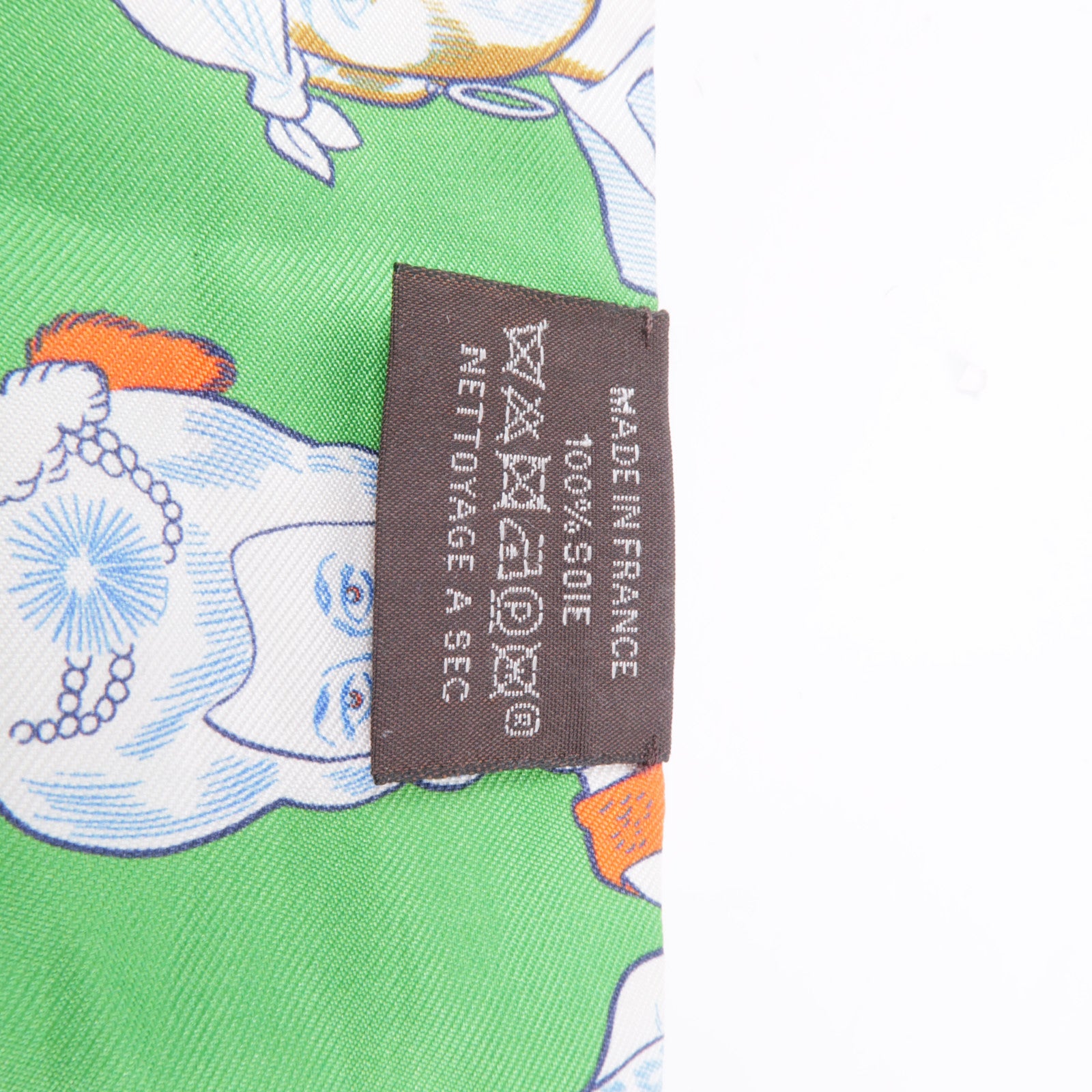 HERMES 絲質Twilly絲巾