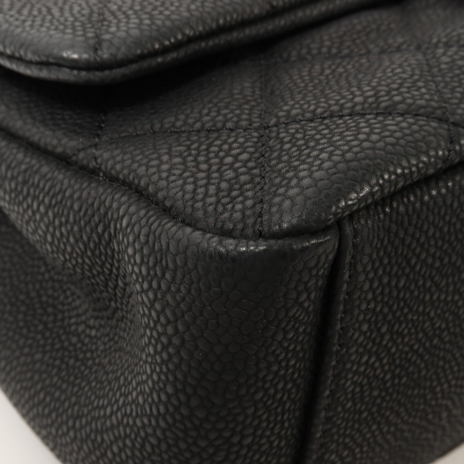 CHANEL 牛皮皮革Chain Shoulder鏈帶手挽肩背兩用袋