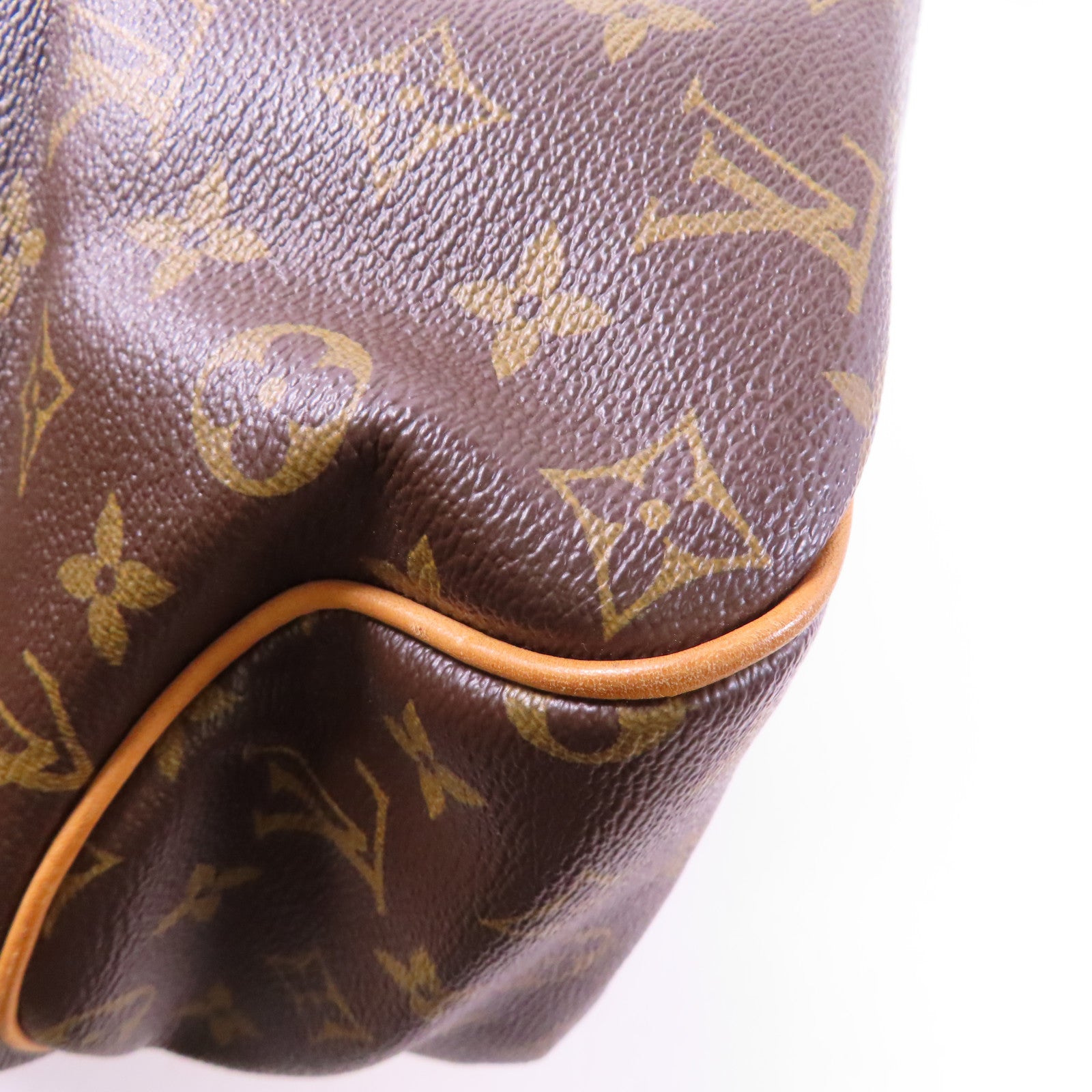 LOUIS VUITTON 【激減優惠】Monogram Delightful GM金扣肩背袋啡色