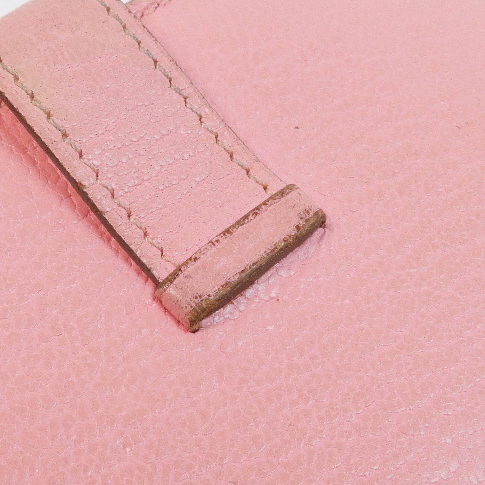 HERMES Chevre皮革Bearn Wallet銀扣長錢包