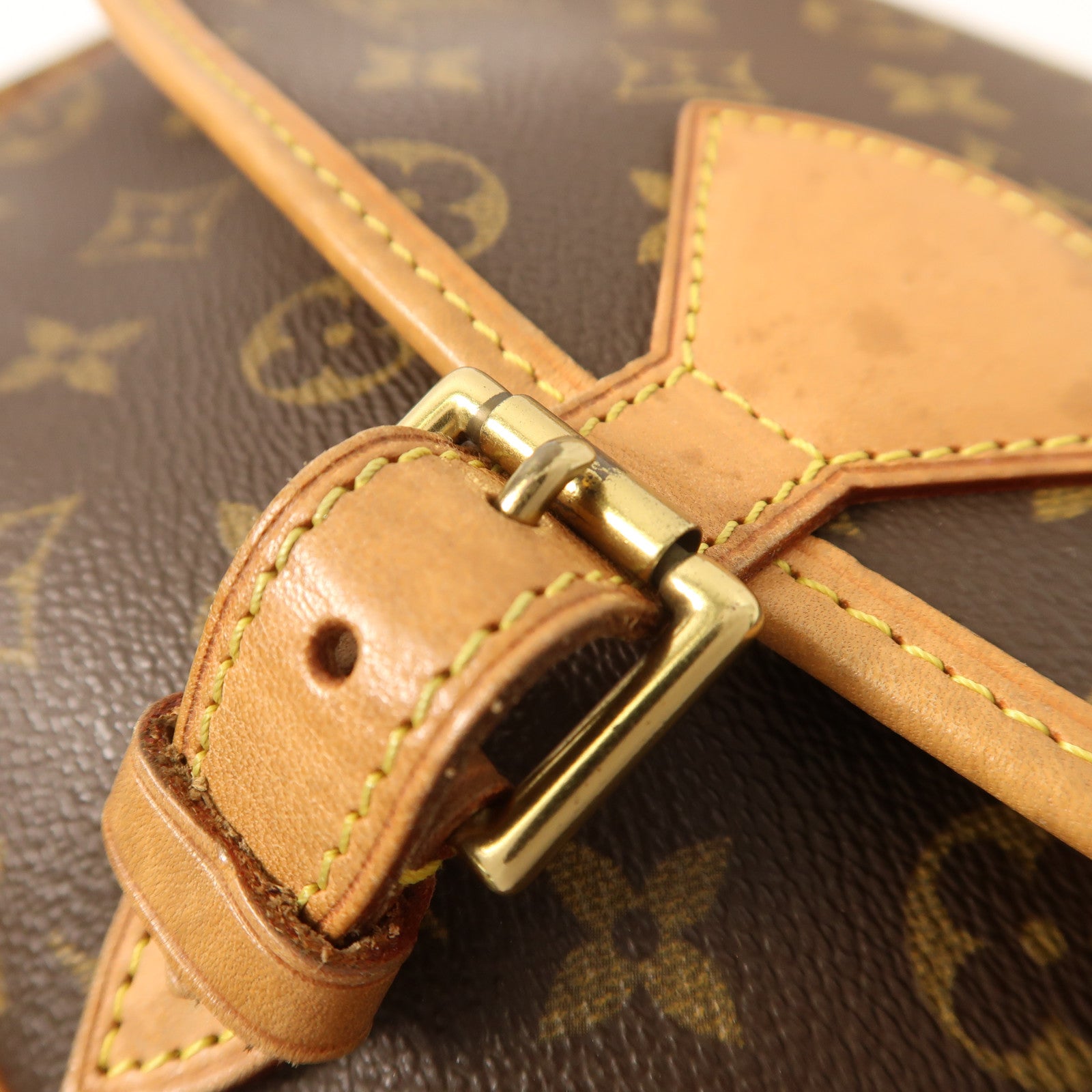 LOUIS VUITTON Monogram Sologne金扣肩背袋