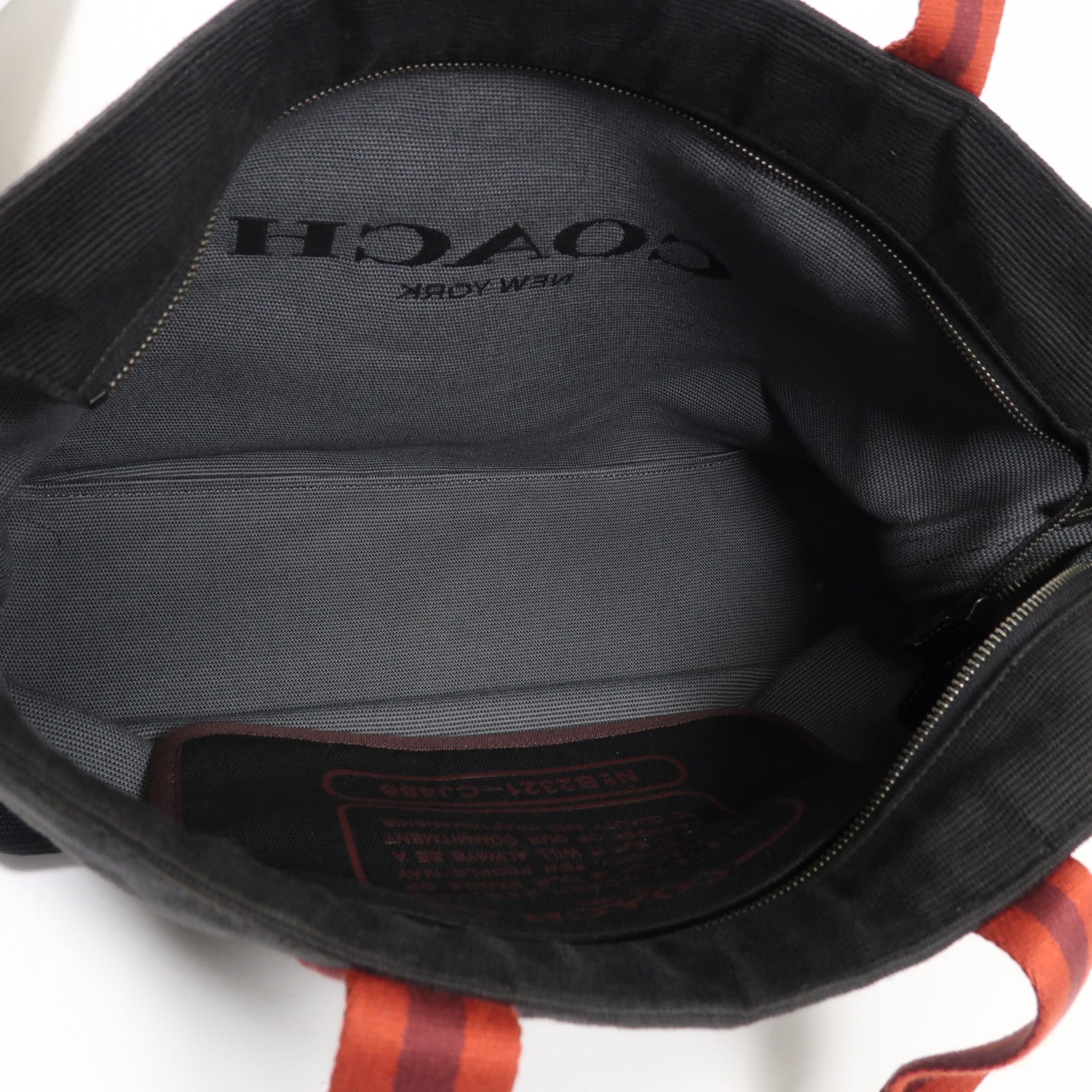 COACH 斜紋軟呢Tote Bag手挽袋