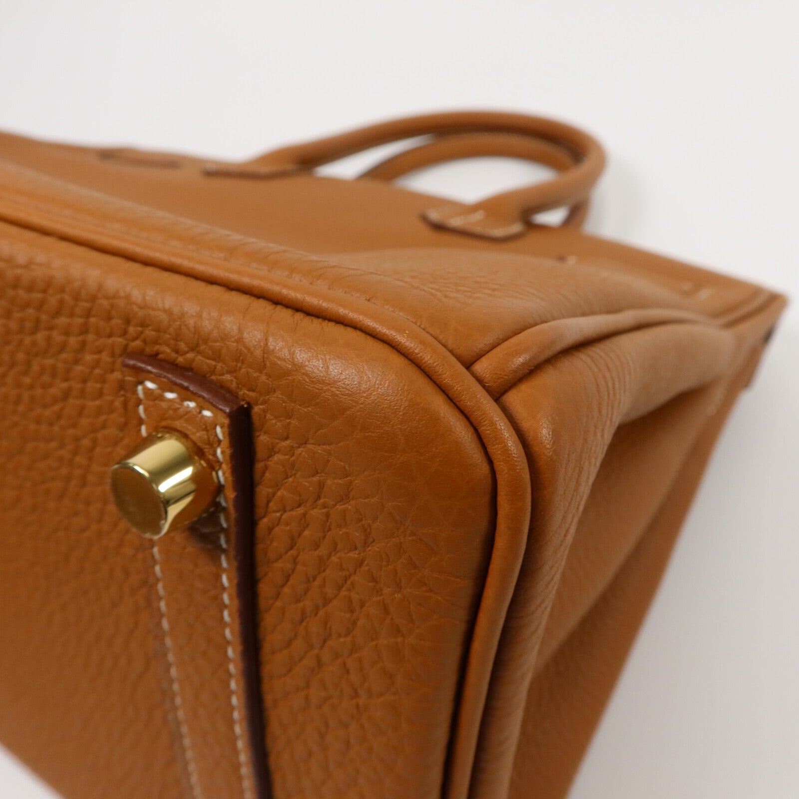 HERMES Togo皮革Birkin 30手挽袋Gold