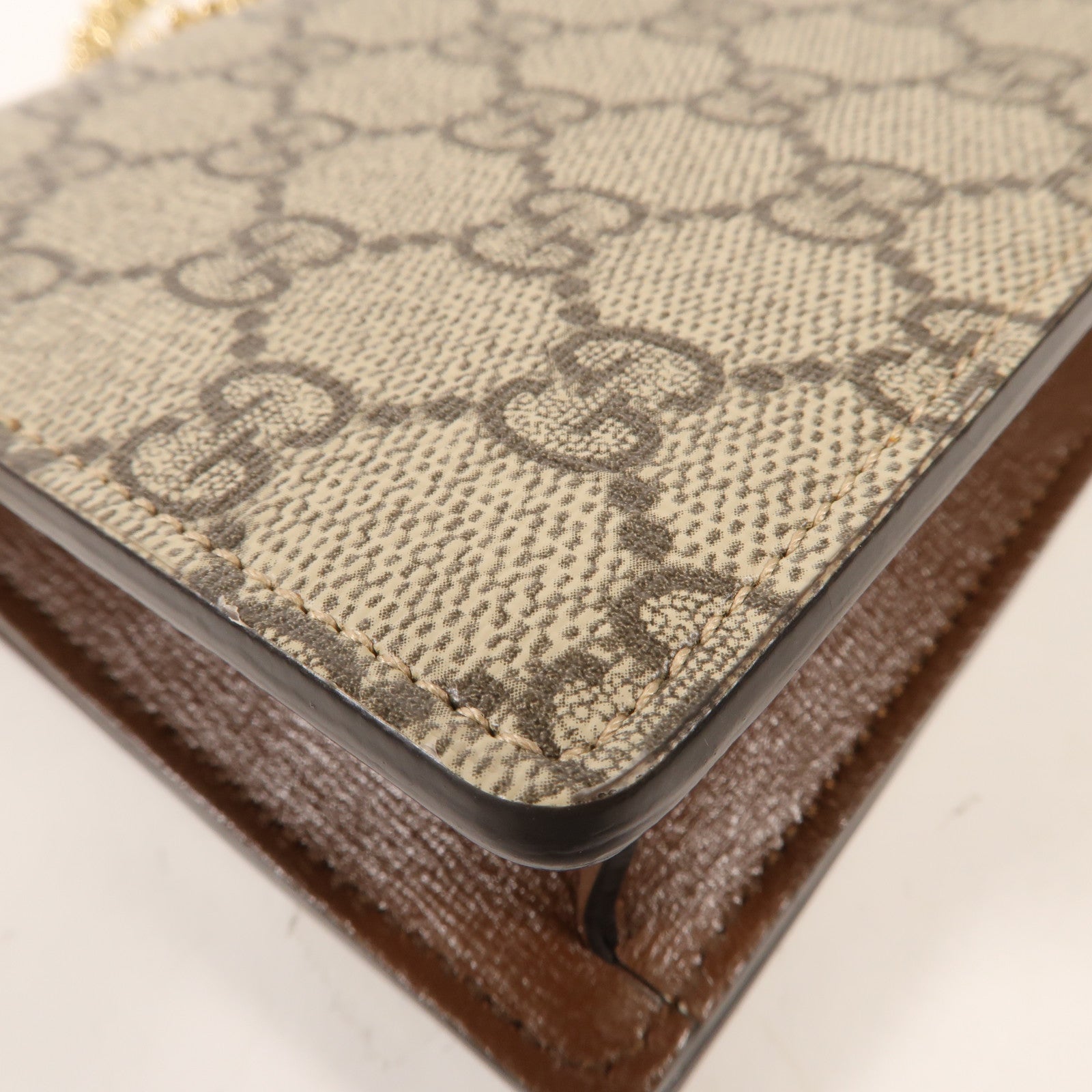 GUCCI 牛皮皮革Shoulder Bag金扣肩背袋