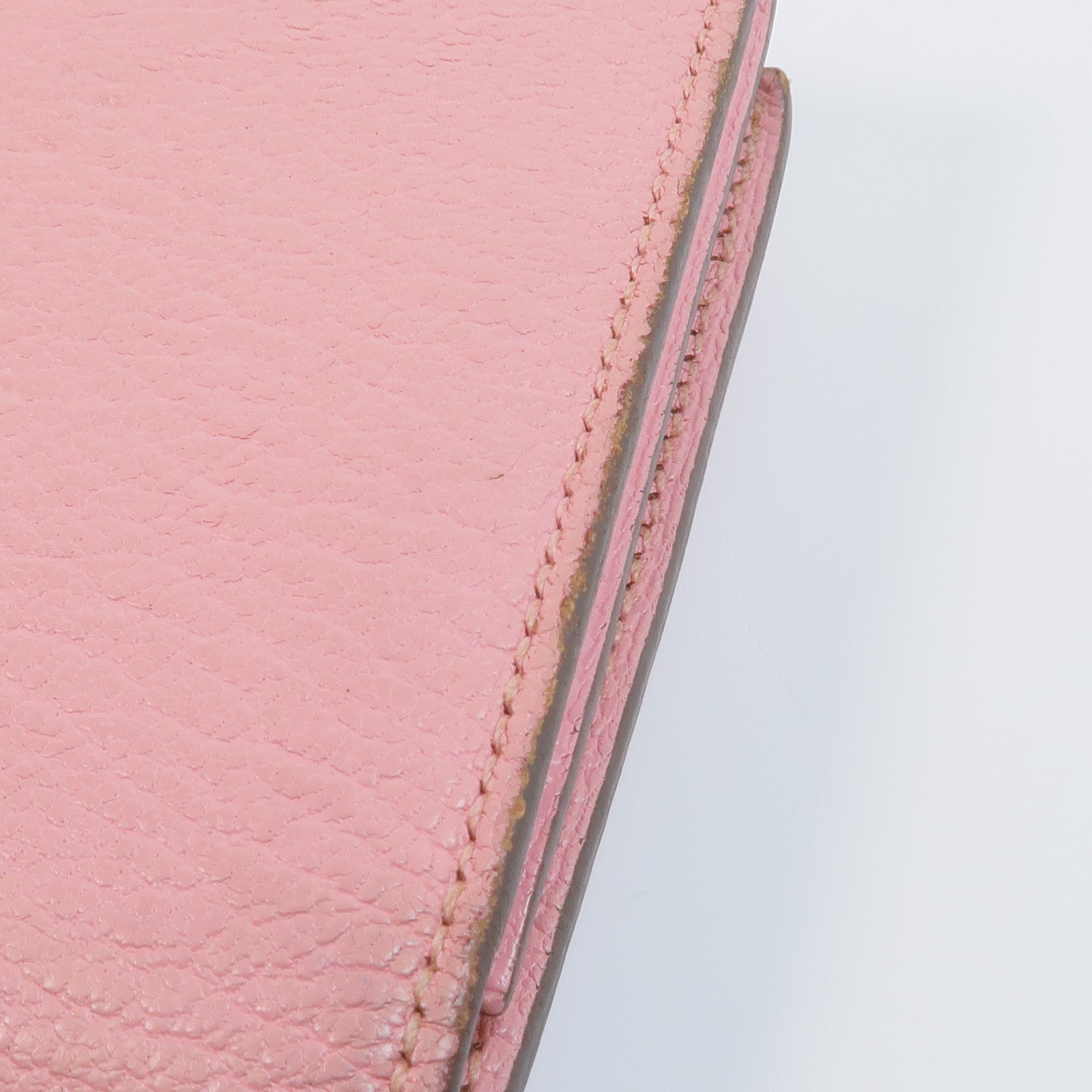 HERMES Chevre皮革Bearn Wallet銀扣長錢包