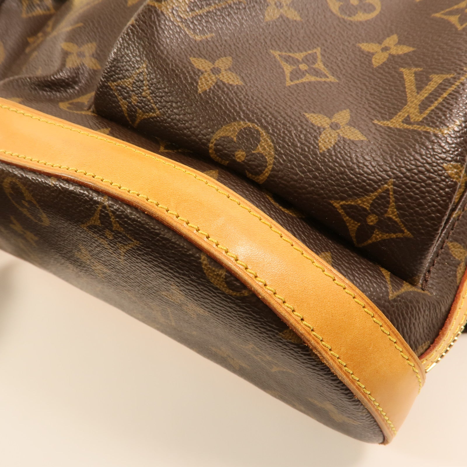LOUIS VUITTON Monogram Sac A Dos Bosphore金扣背包棕色