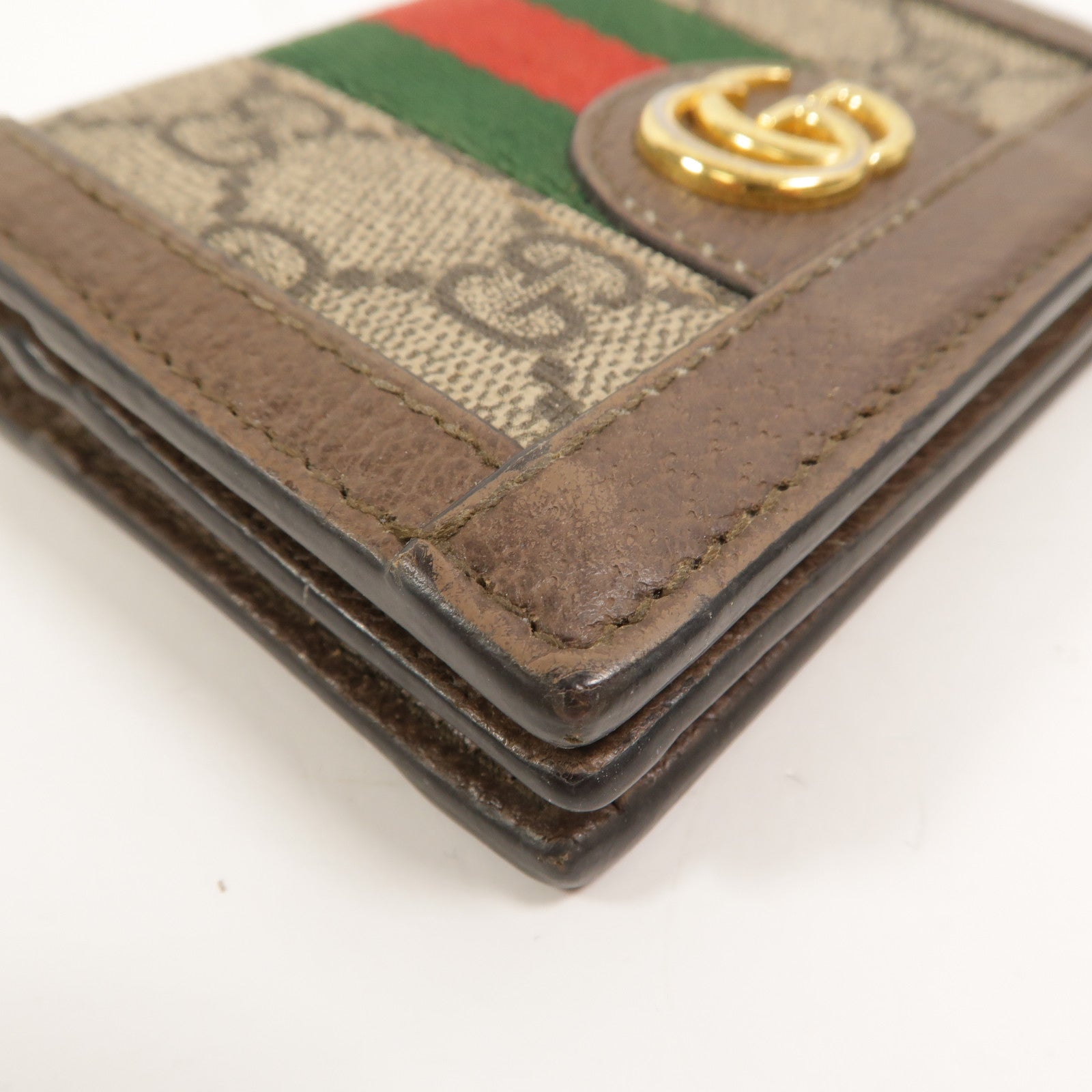 GUCCI 塗層帆布Ophidia GG Wallet錢包