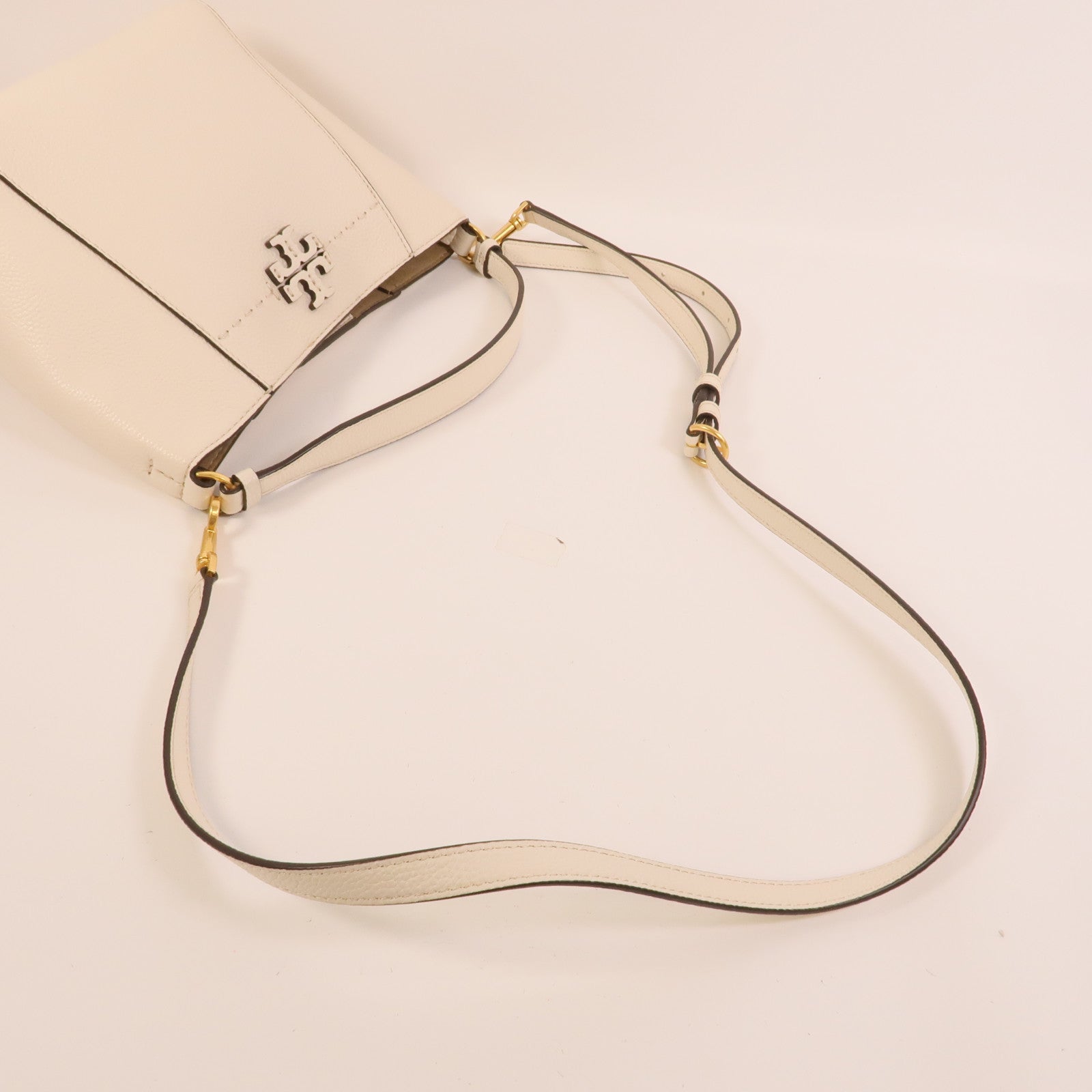 Tory Burch 牛皮皮革Bucket Bag手挽肩背兩用袋